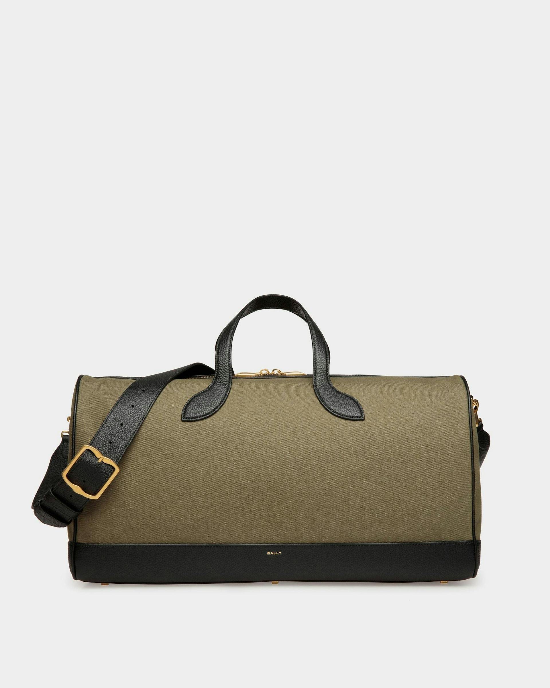 Men's Bar Weekender in Canvas And Leather | Bally | Still Life Front