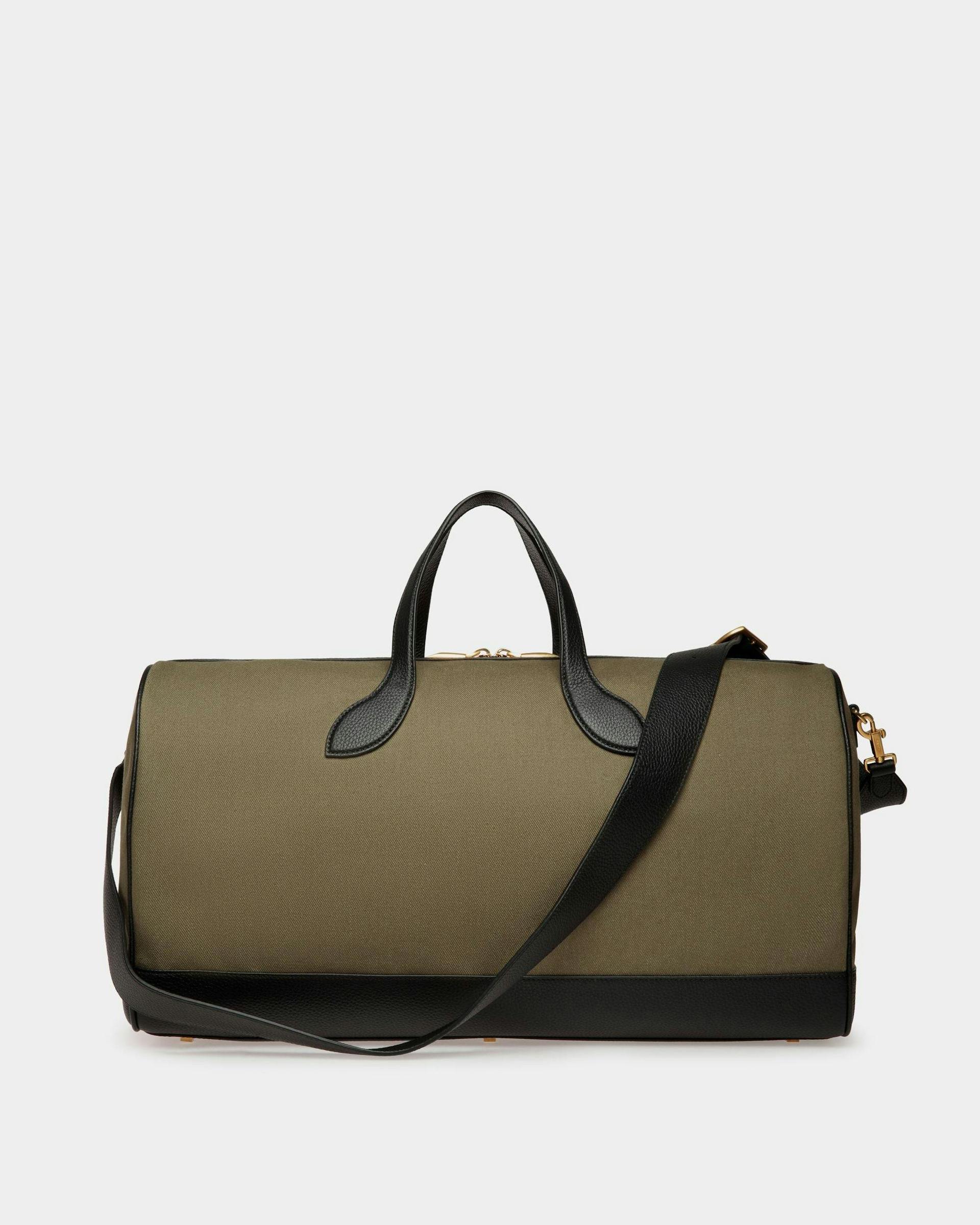 Men's Bar Weekender in Canvas And Leather | Bally | Still Life Back
