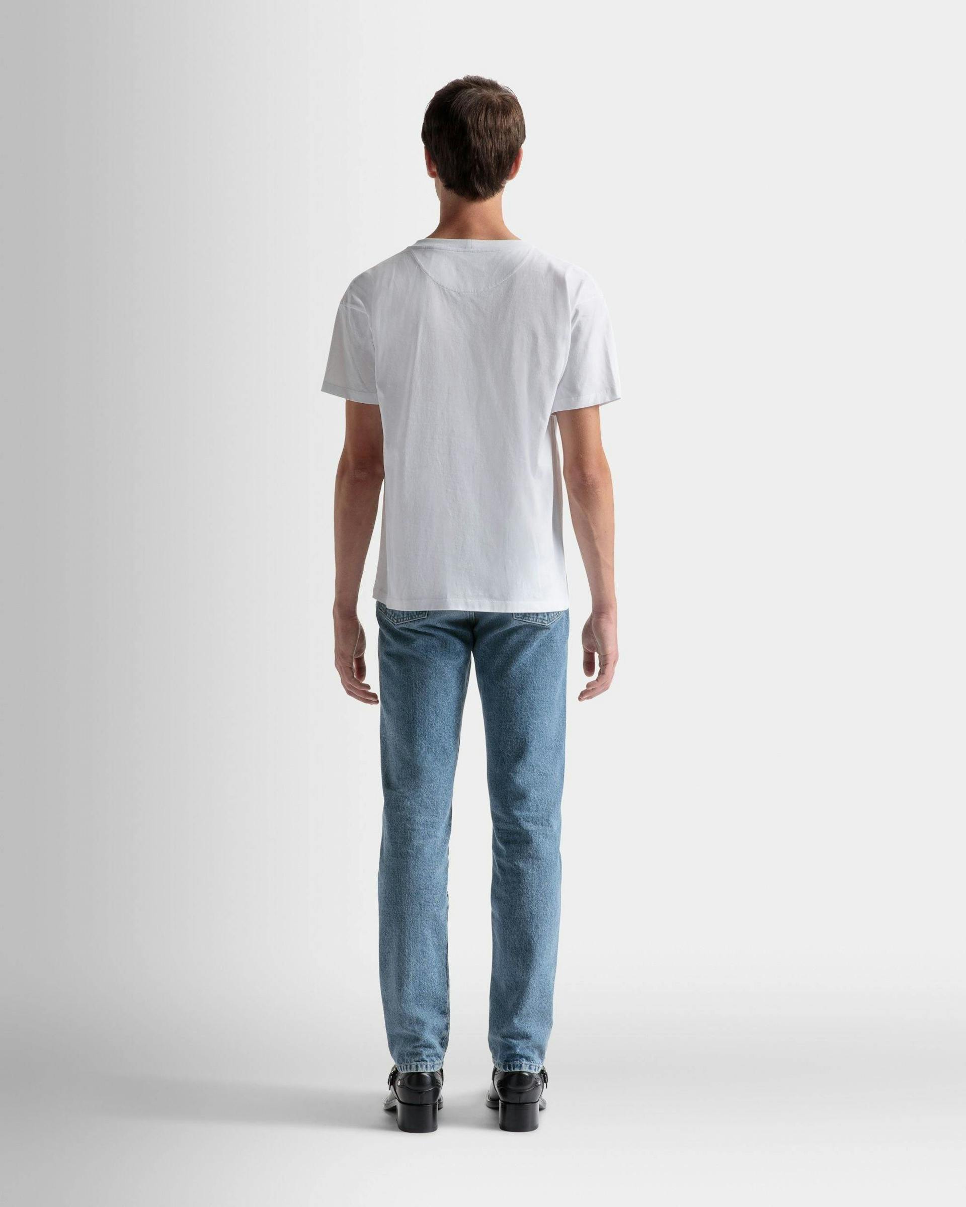 ロゴ Tシャツ ホワイト コットン - 男性 - Bally - 06