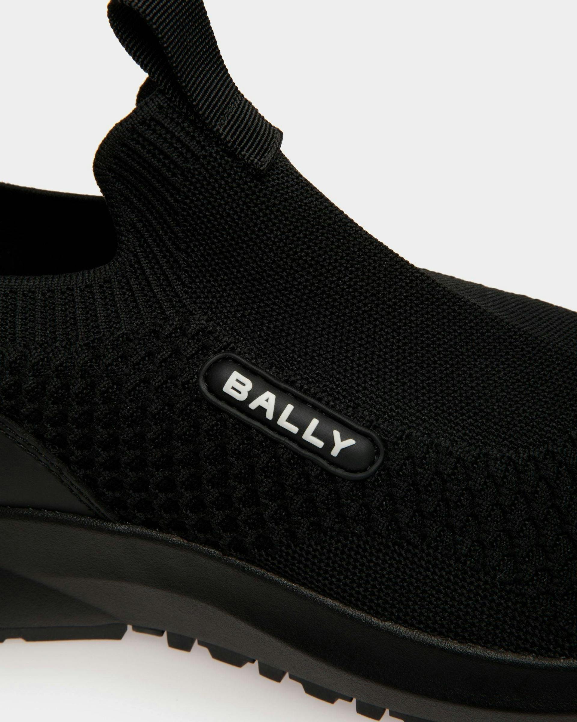 Men's Outline Sneaker in Black Nylon | Bally | Still Life Detail