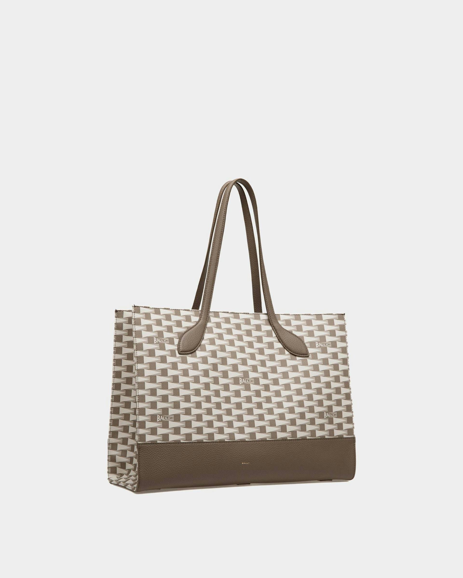 Women's Pennant Tote Bag in TPU | Bally | Still Life 3/4 Front