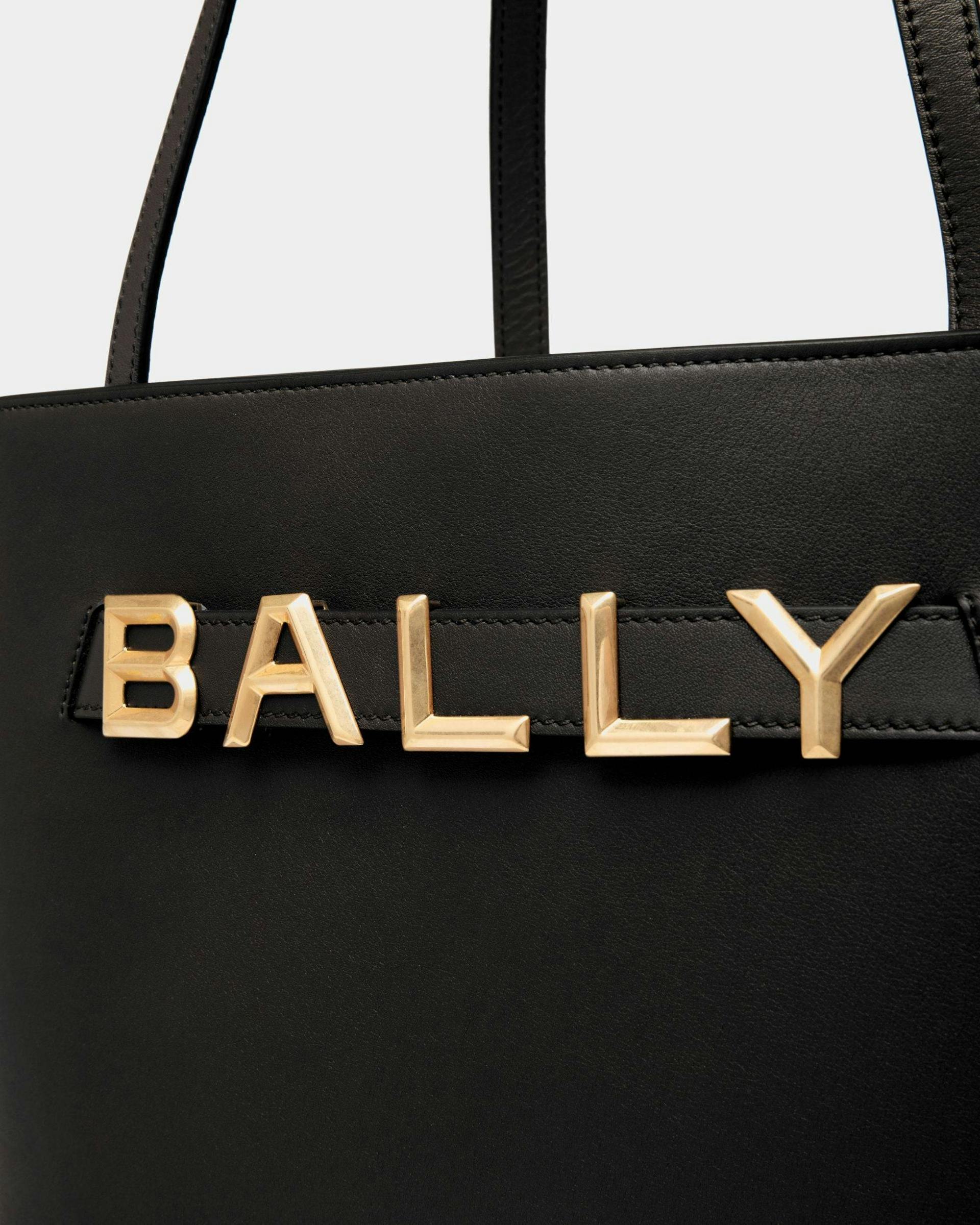 Women's Bally Spell Tote Bag in Black Leather | Bally | Still Life Detail