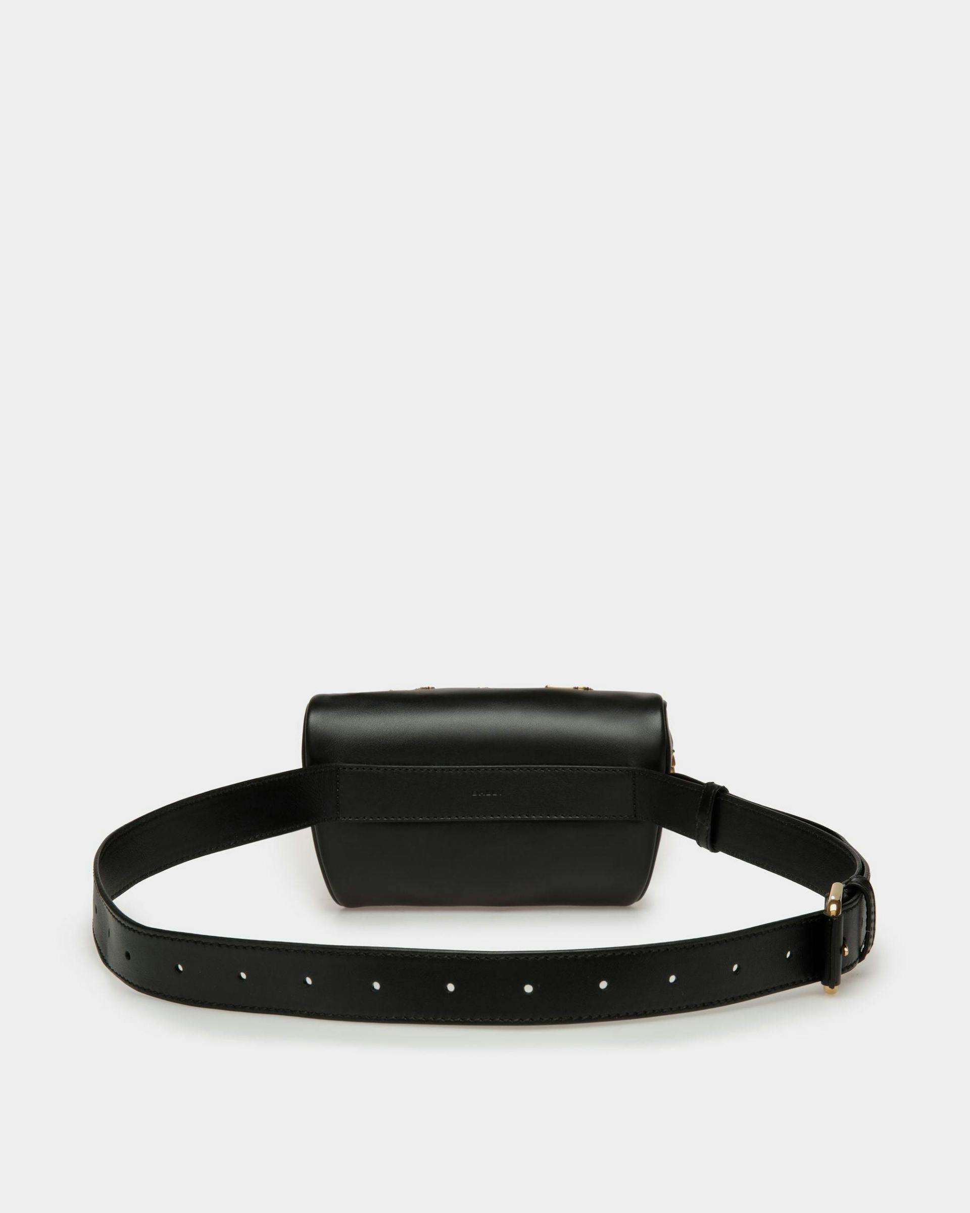 Women's Moutain Belt Bag  in Black Leather | Bally | Still Life Back