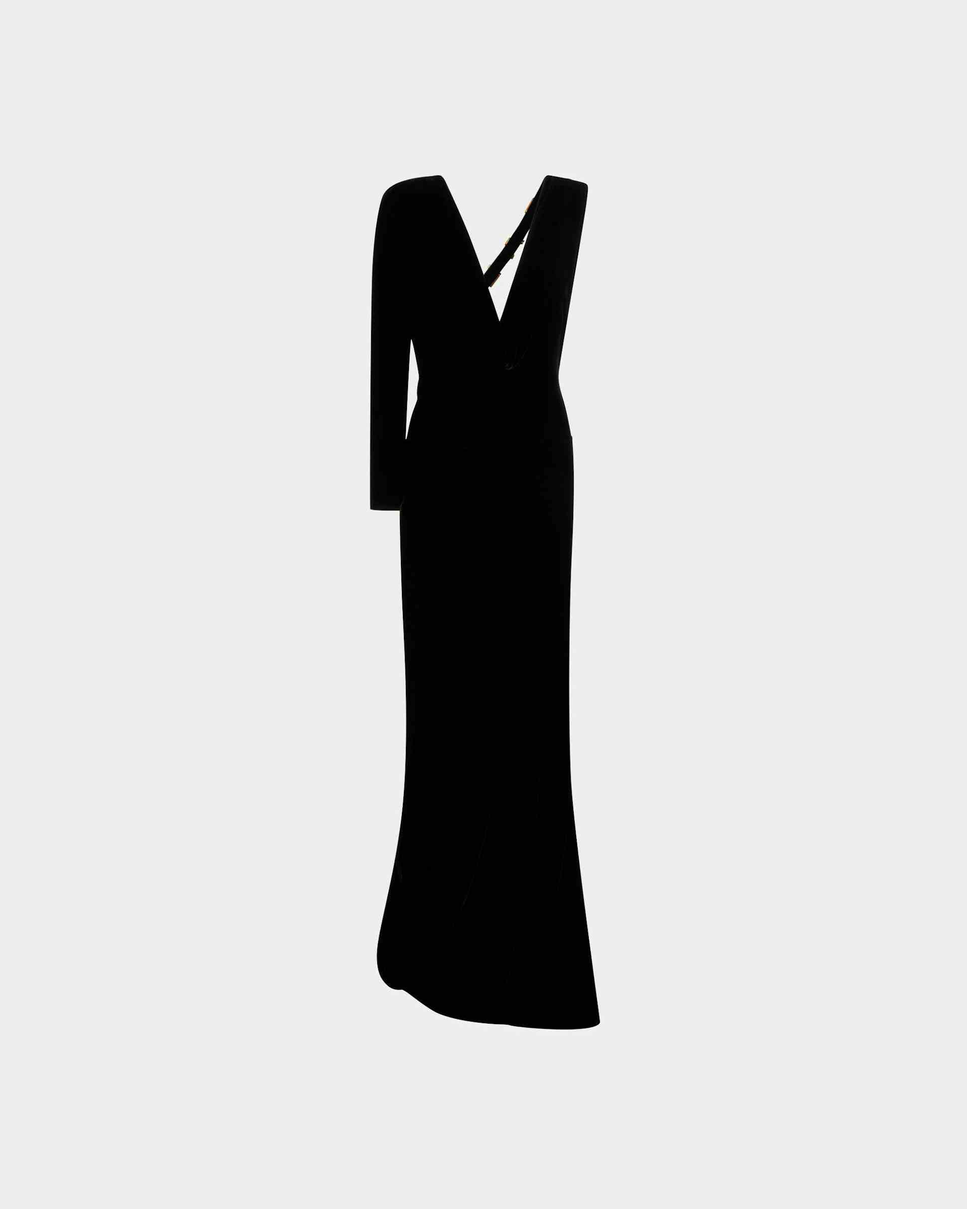 アシンメトリー ドレス ブラック シルクブレンド - 女性 - Bally