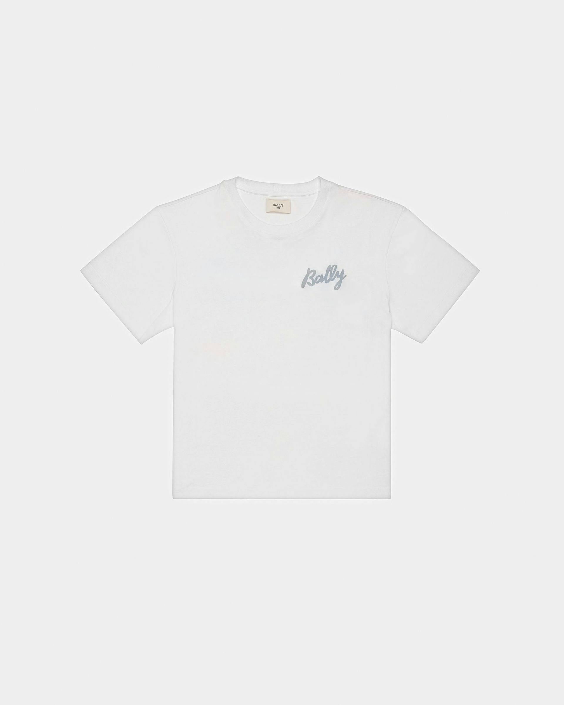 コットン Tシャツ ホワイト コットン Tシャツ - 女性 - Bally - 01
