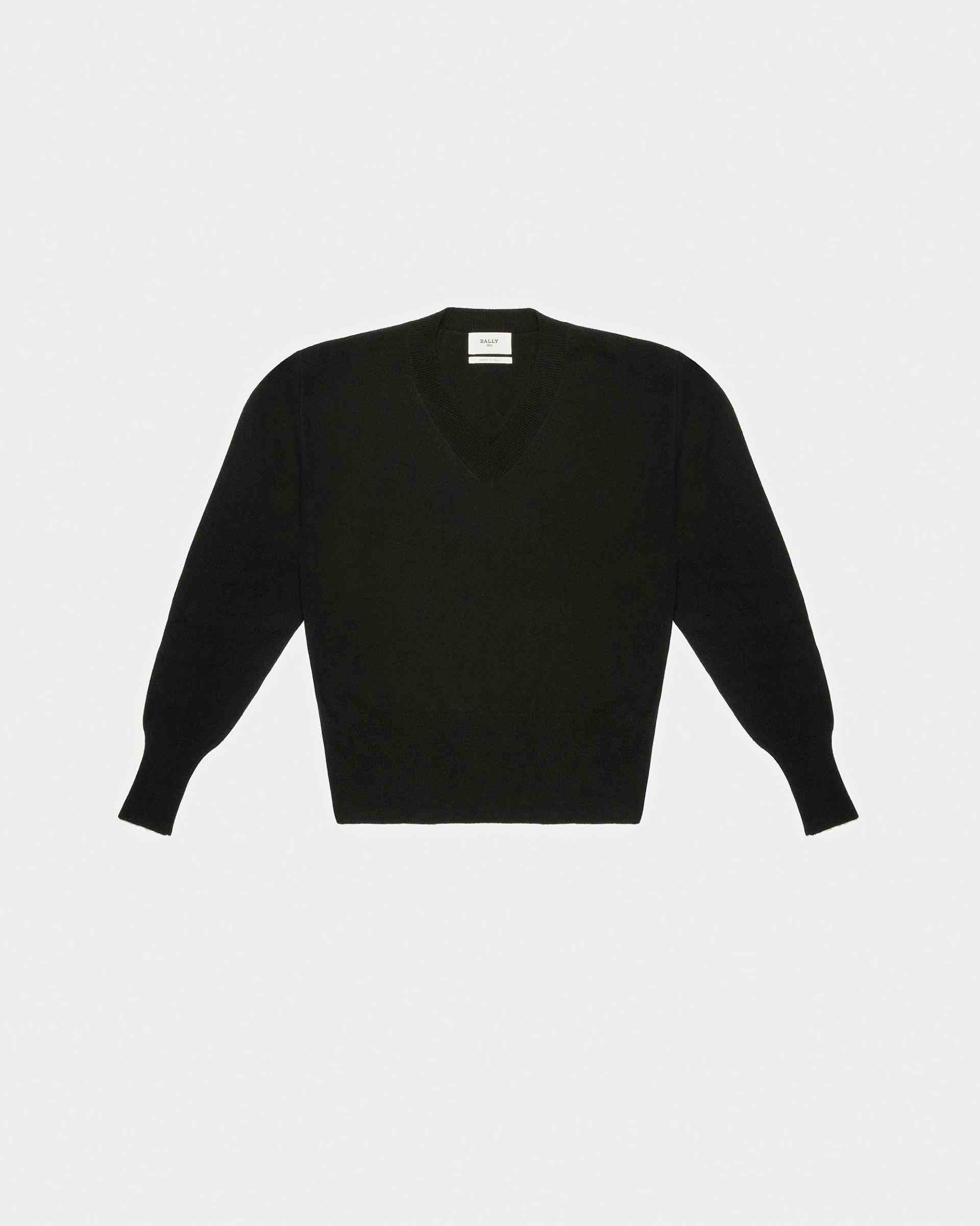 Vネック セーター ブラック カシミア Vネック セーター - 女性 - Bally