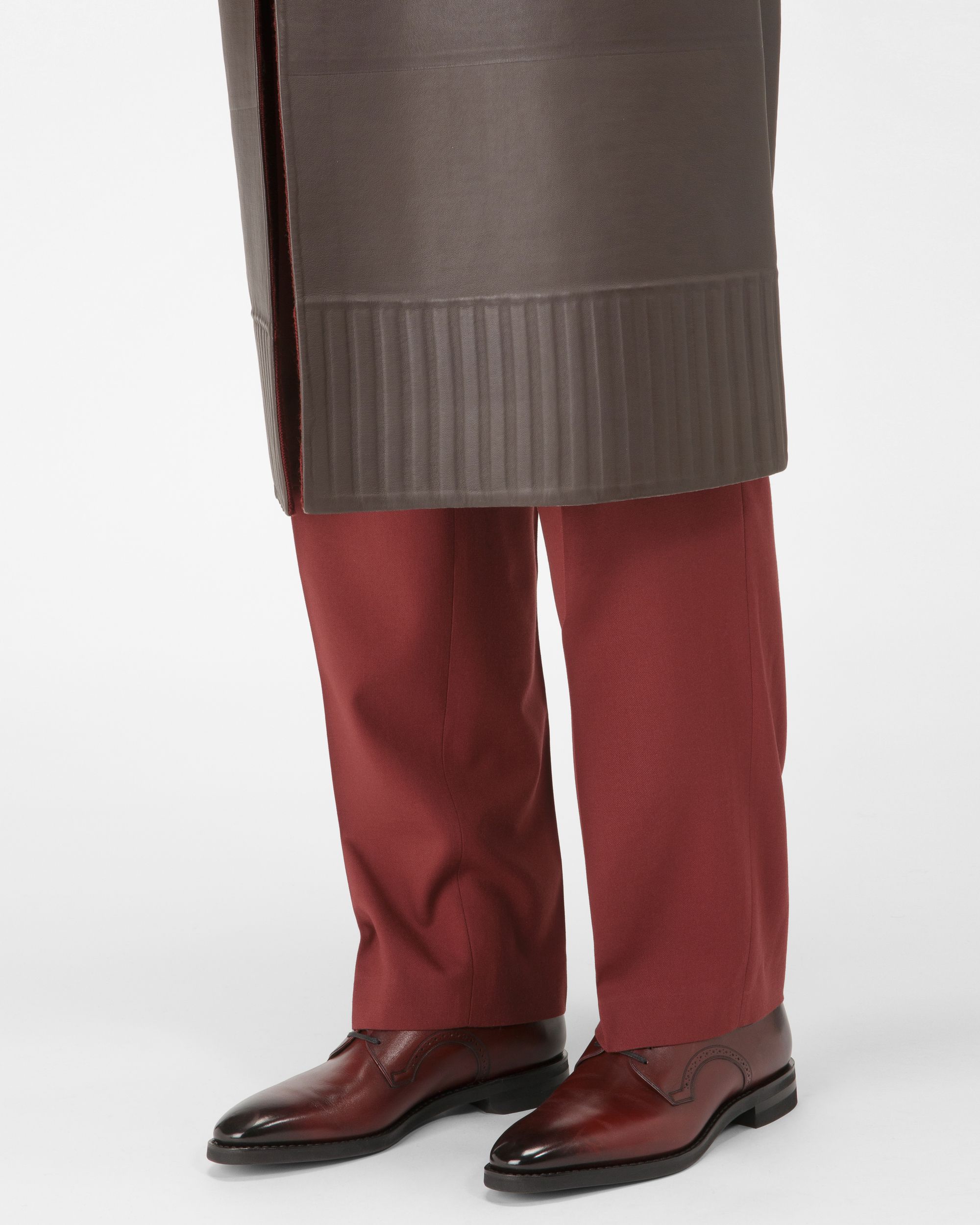 Bally Global - Scrivani ヘリテージレッド レザー ダービーシューズ - レッド