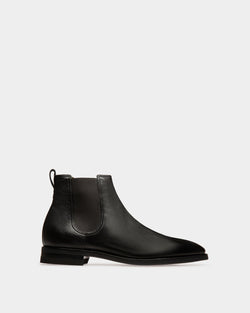 Scribe Novo Booties In Black Leather