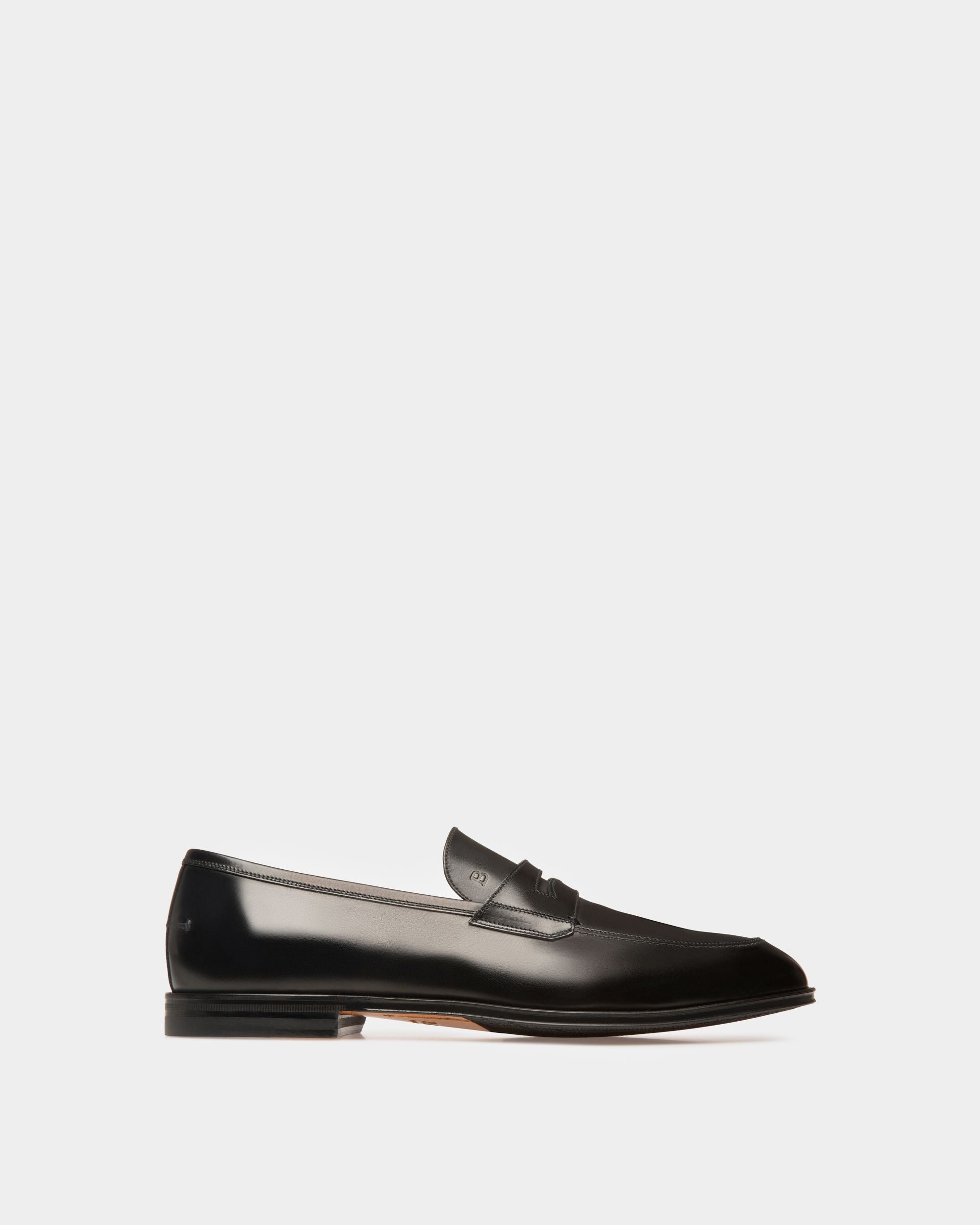 Bally Global - Webb Men's Calf Leather Penny Loafer In Black - Black