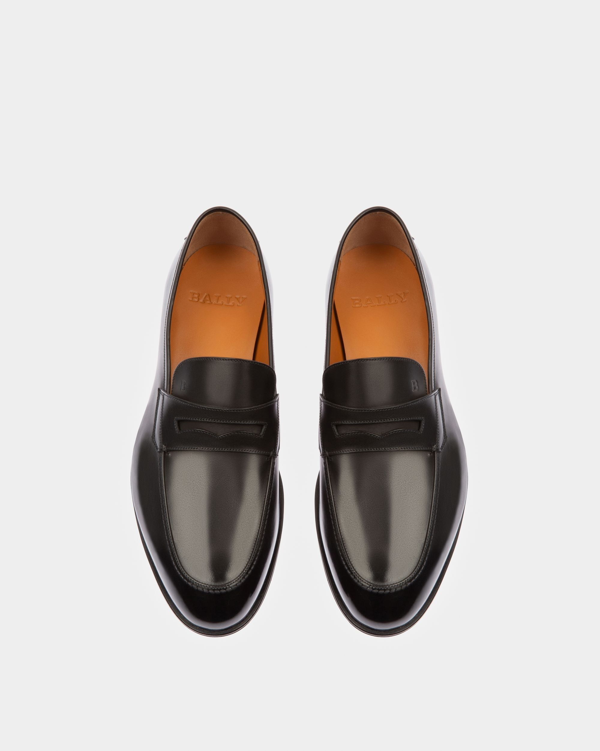Bally Global - Webb Men's Calf Leather Penny Loafer In Black - Black