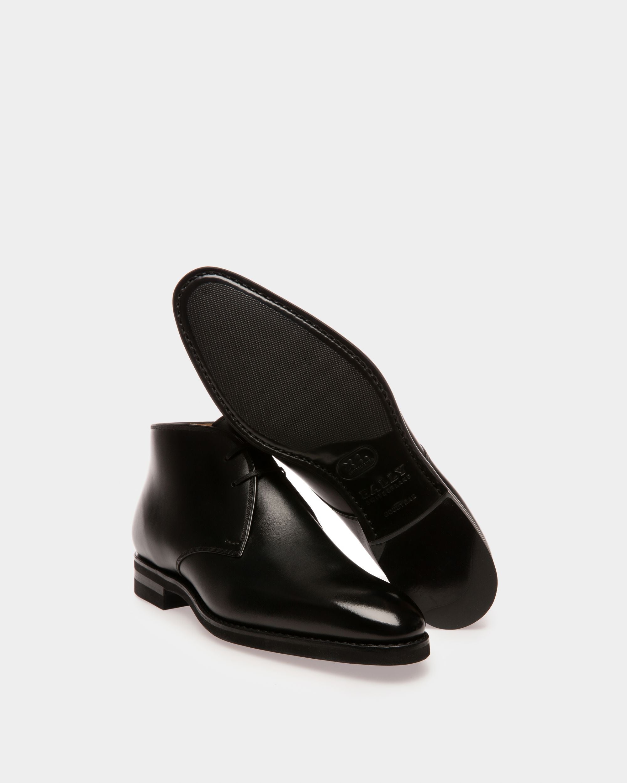 Bally Global - Skiligny Leather Boots In Black - Black