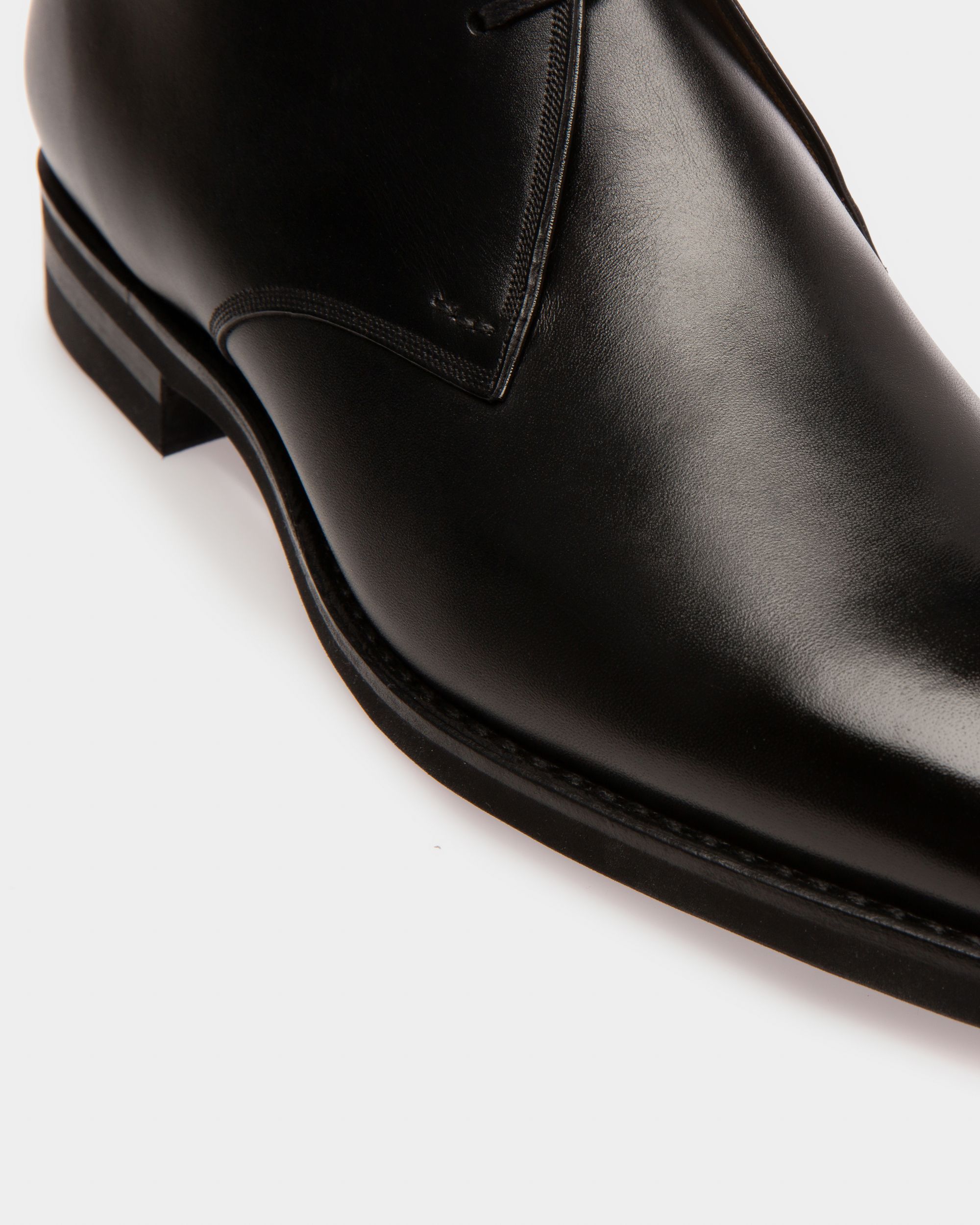 Bally Global - Skiligny Leather Boots In Black - Black