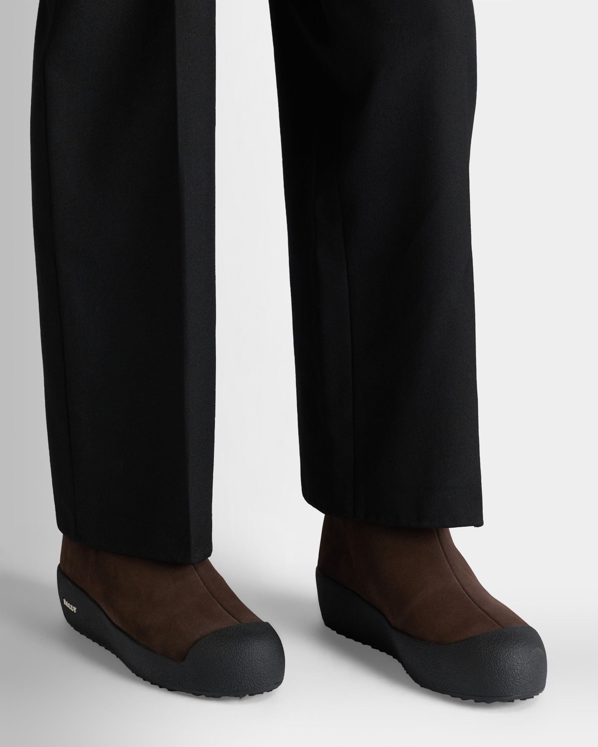 Bally Global - Guard ブラウン レザー スノーブーツ - ブラウン