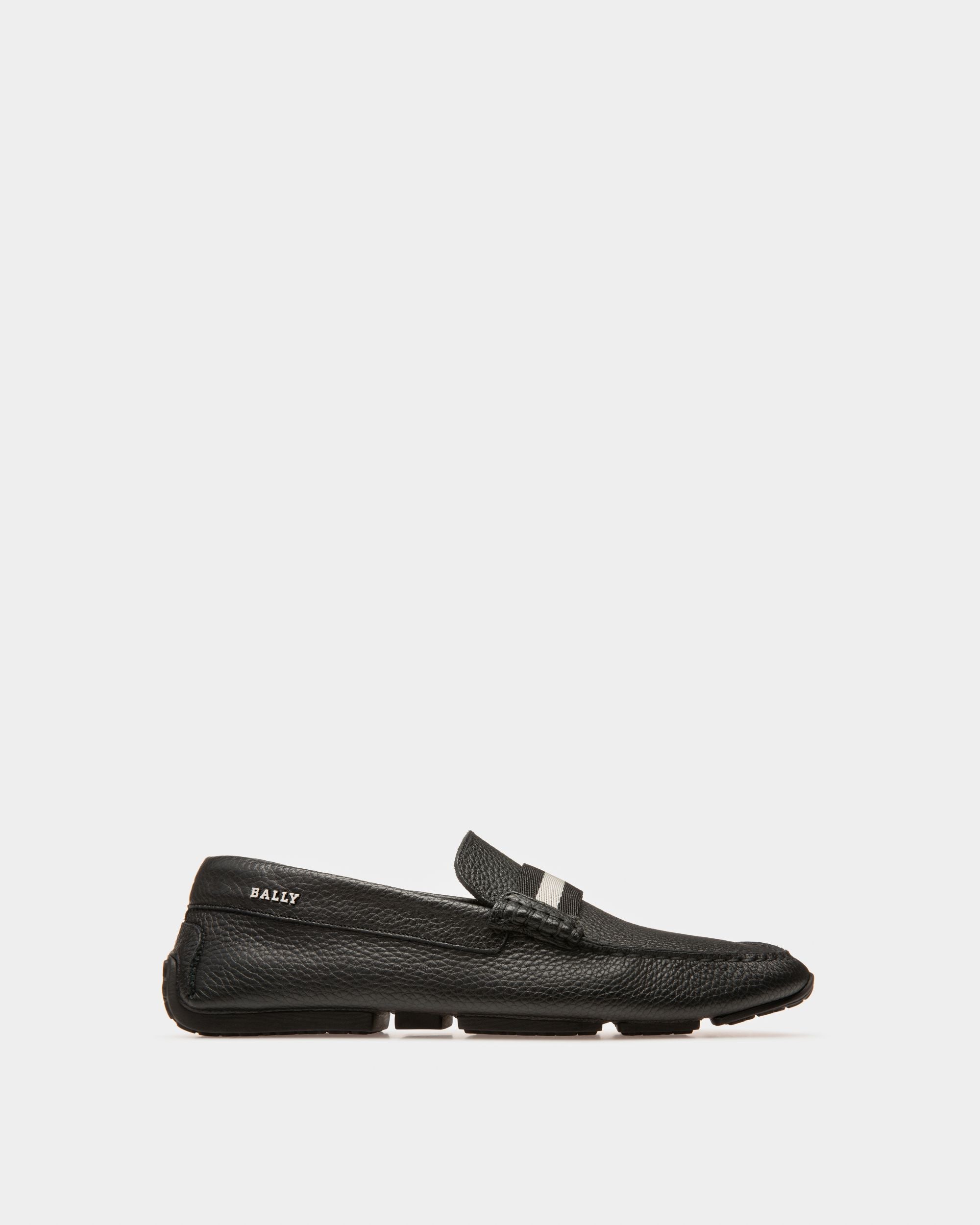 Bally Global - Pearce Leather Drivers In Black - Black