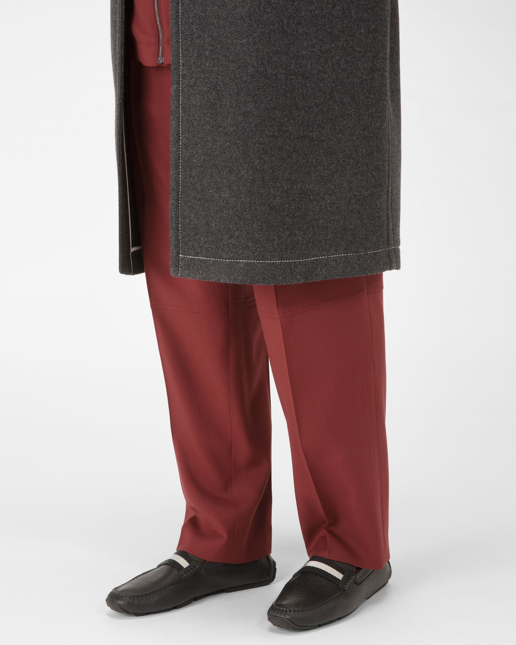 Bally Global - Pearce Leather Drivers In Black - Black