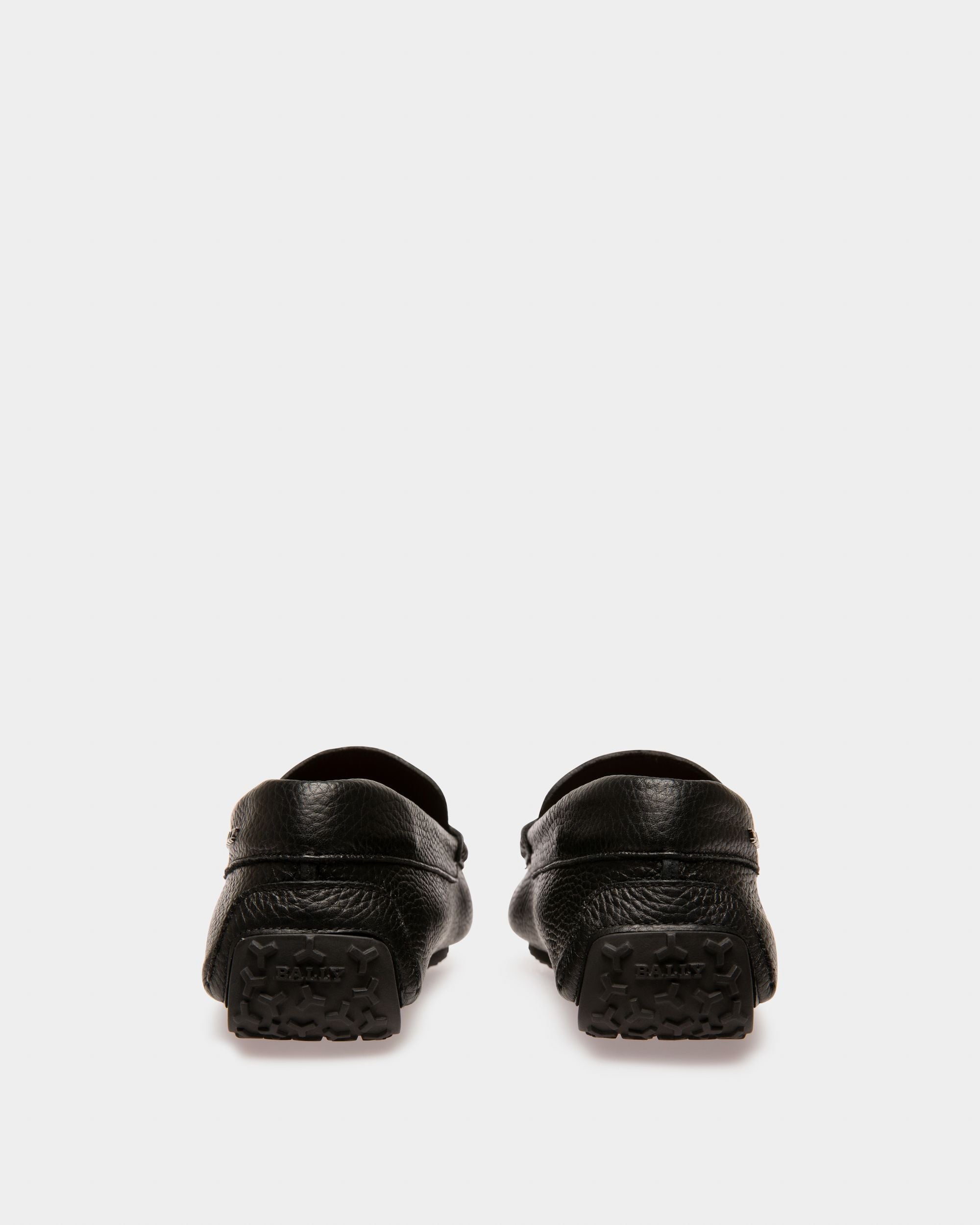 Bally Global - Pearce Leather Drivers In Black - Black