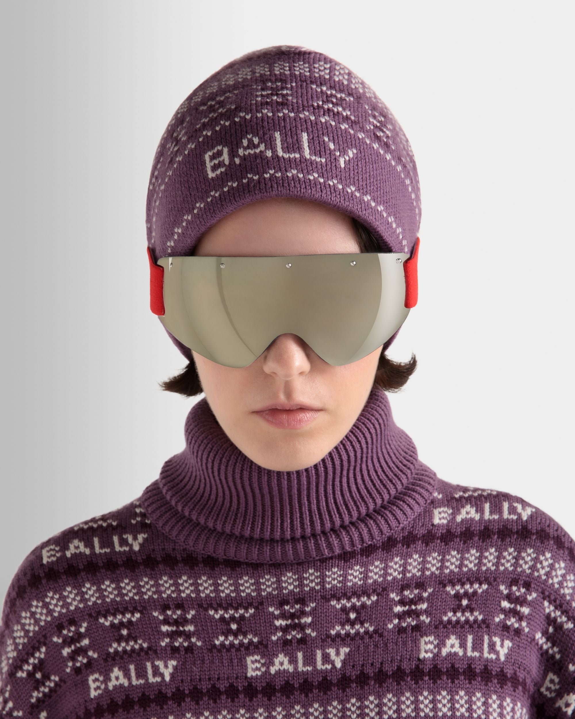 Bally Global - Mountain Snow Goggles In Mirrored Yellow - Yellow