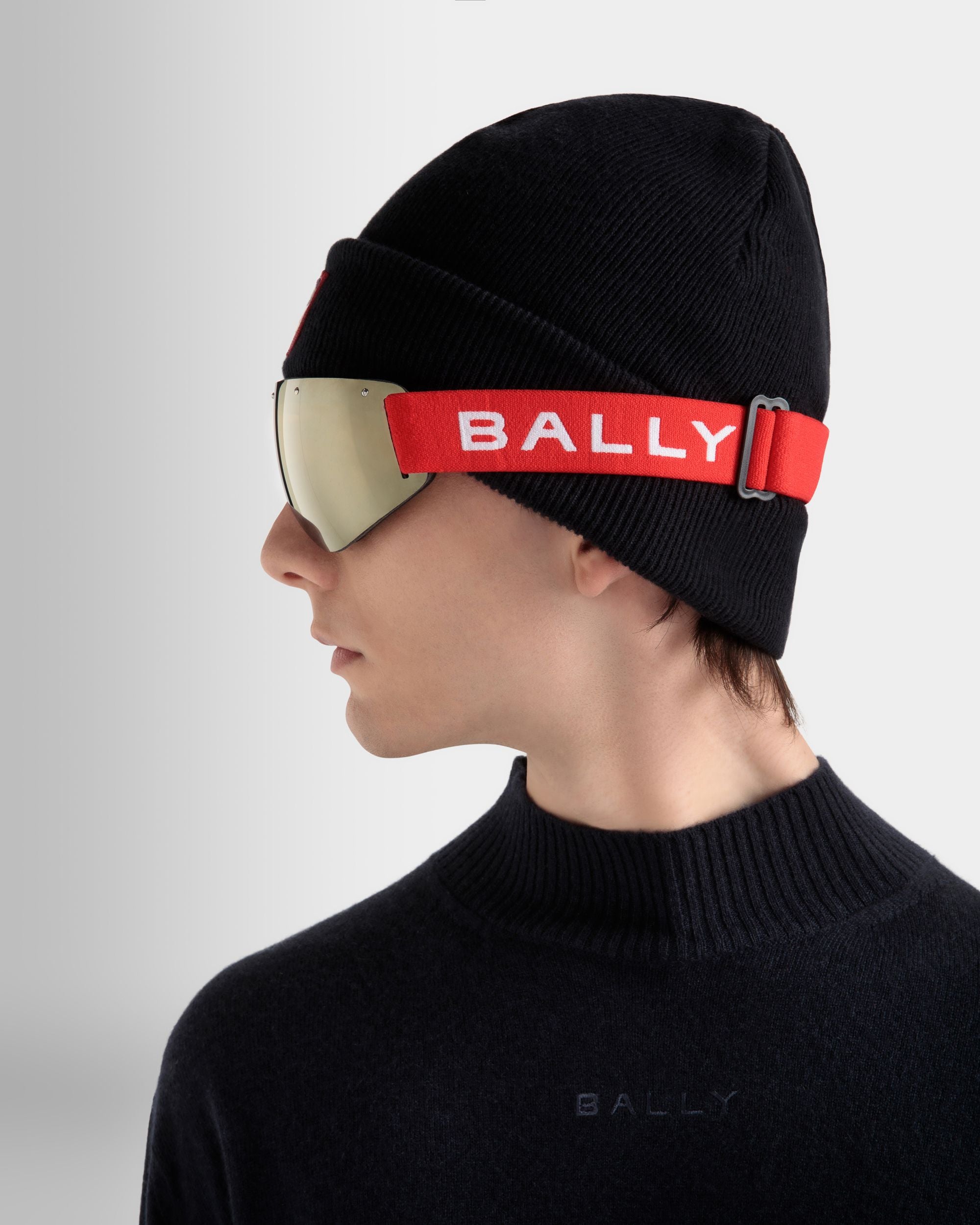 Bally Global - Mountain Snow Goggles In Mirrored Yellow - Yellow
