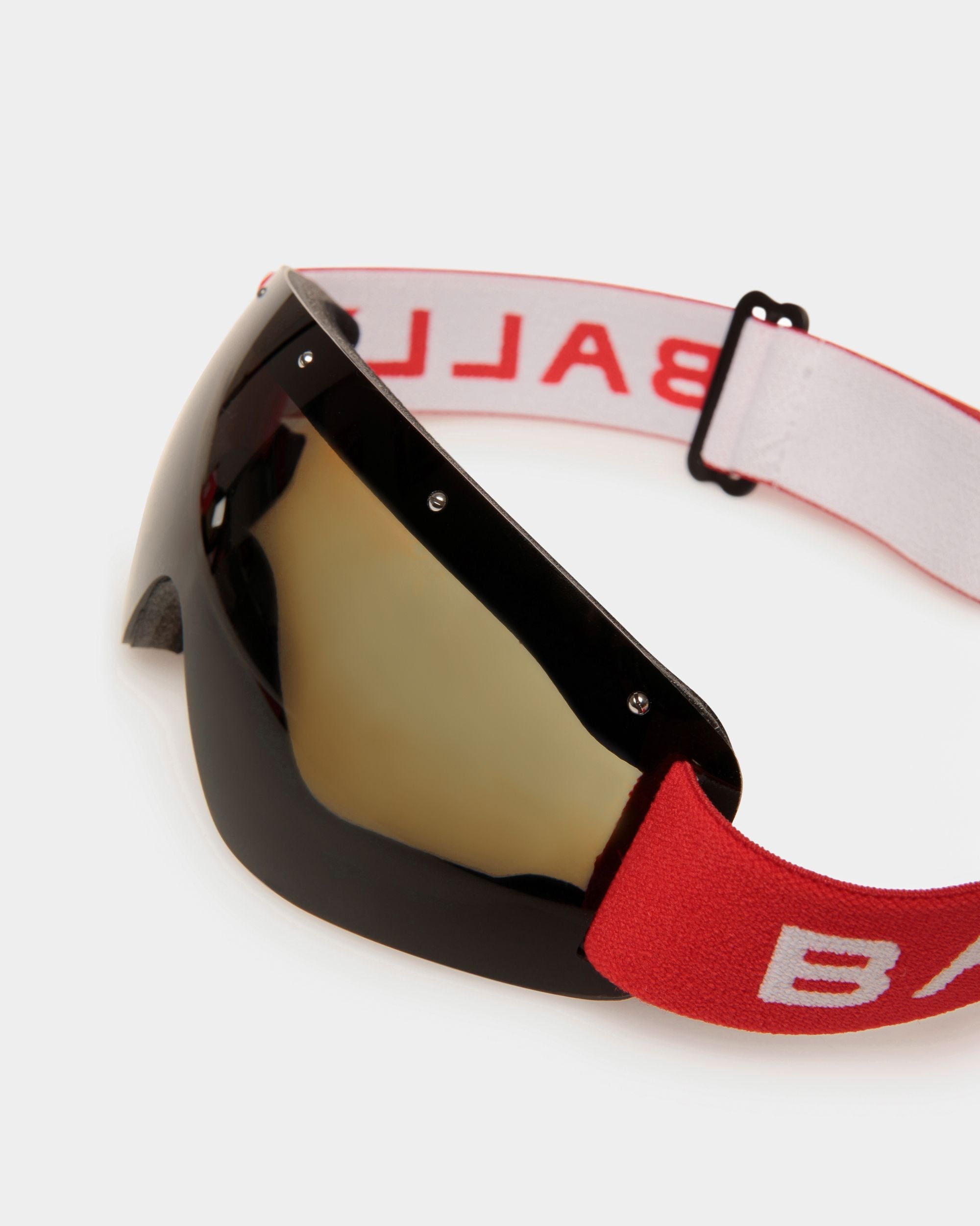 Bally Global - Mountain Snow Goggles In Mirrored Yellow - Yellow