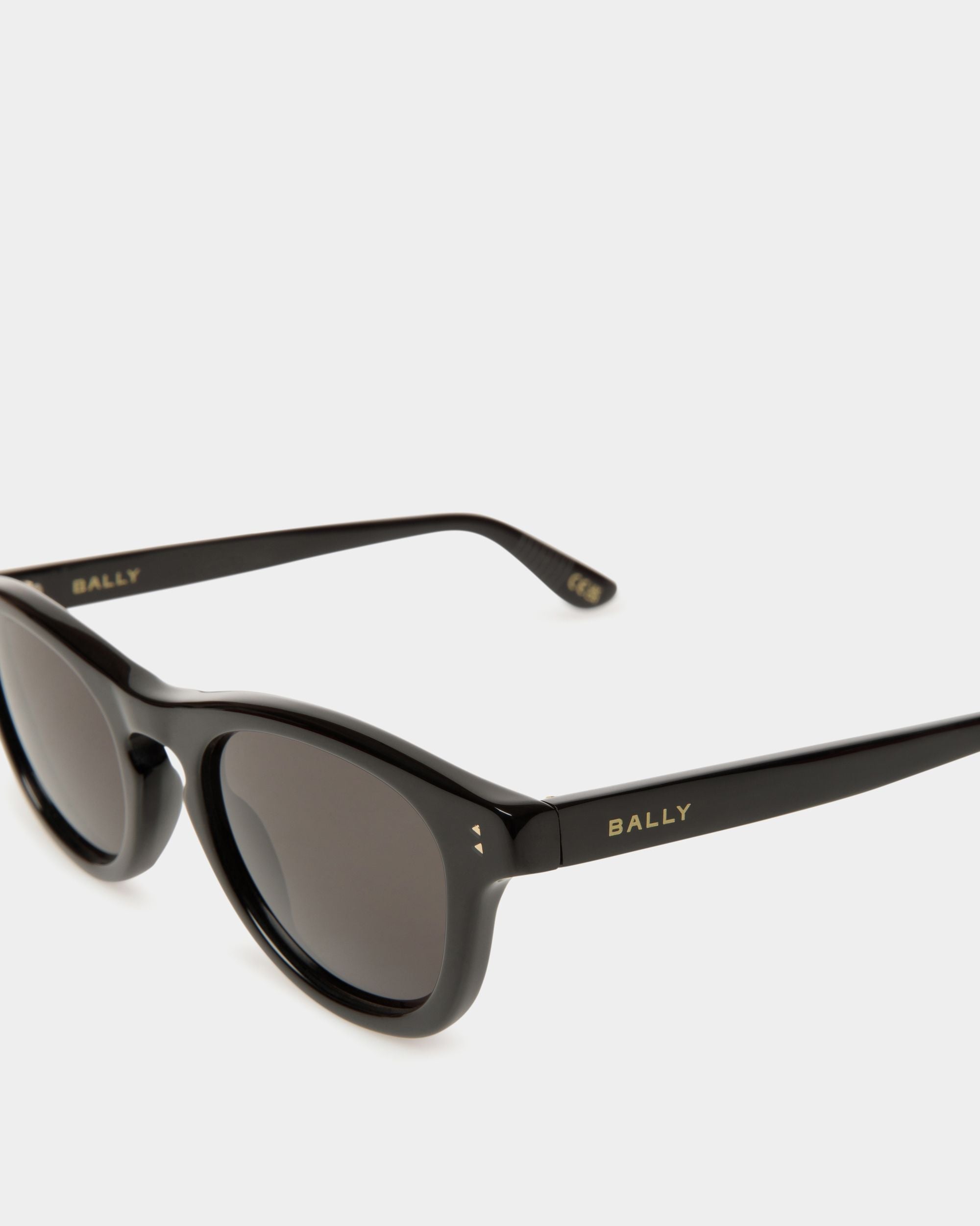 Bally Global - Dieter Sunglasses In Black Acetate - Black