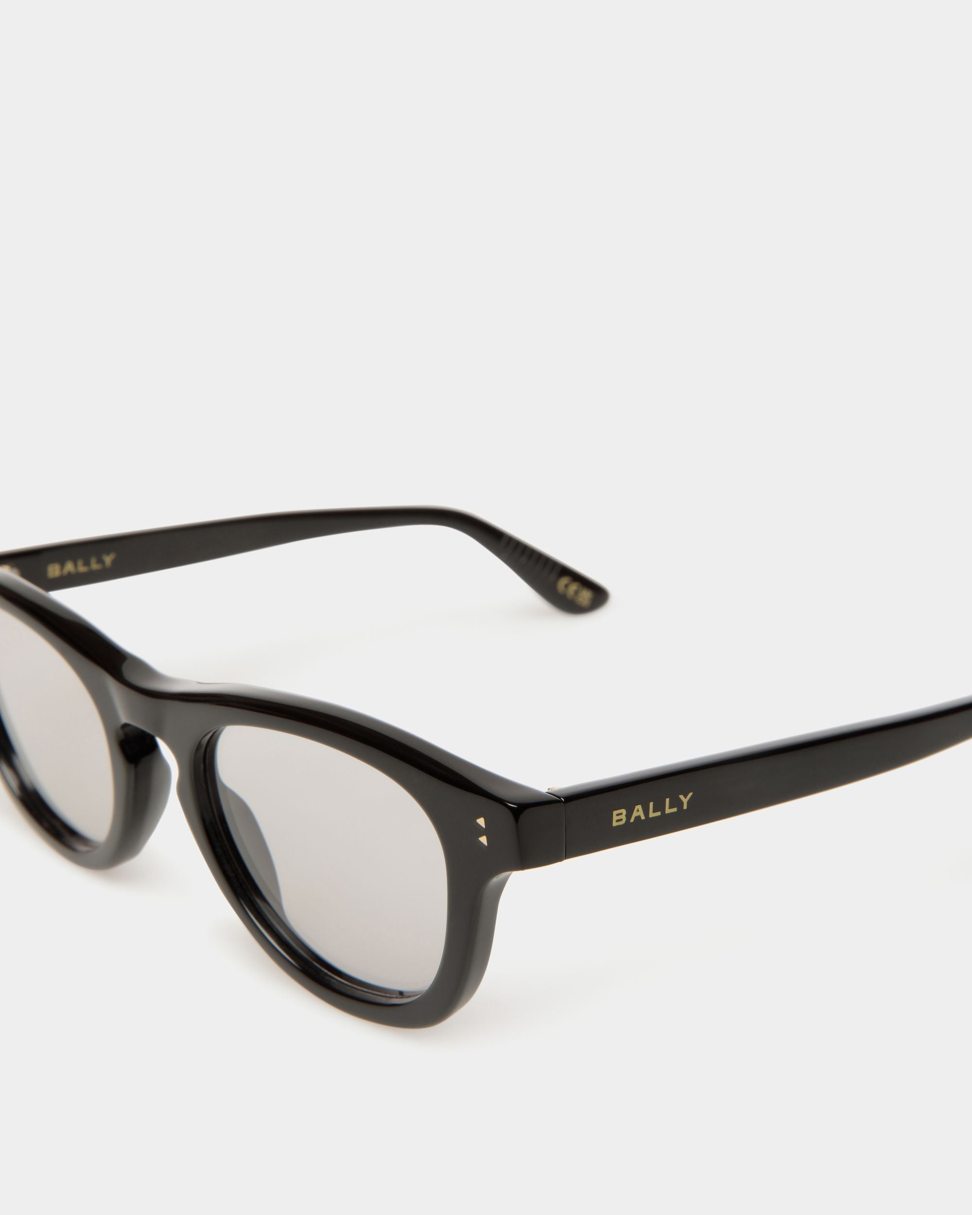 Bally Global - Dieter Sunglasses In Black Acetate - Black