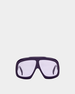 Eyger Acetate Sunglasses in Purple and Lilac