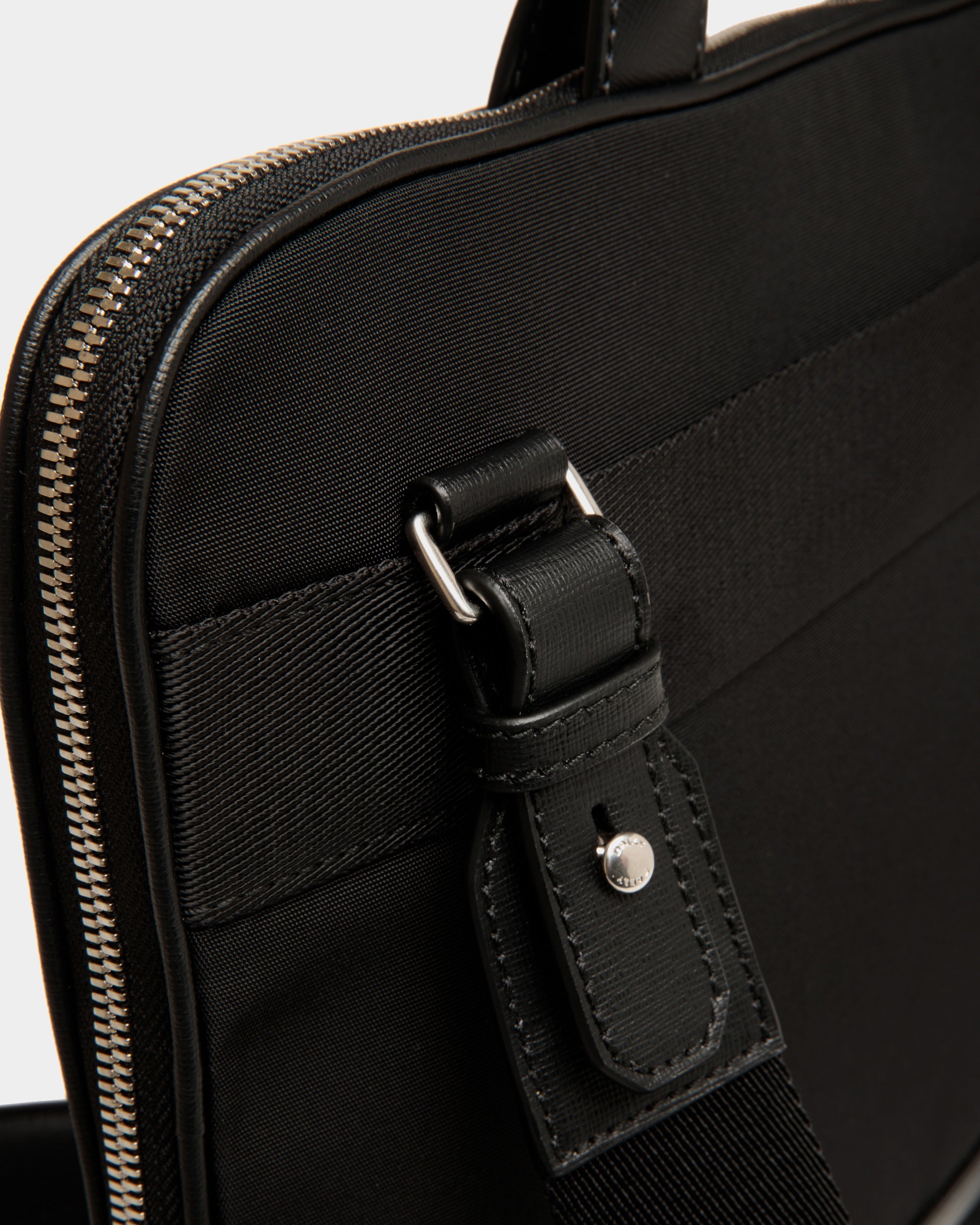 Bally Global - Vogel ブリーフケース ブラック ナイロン＆皮革繊維再生複合材 - ブラック