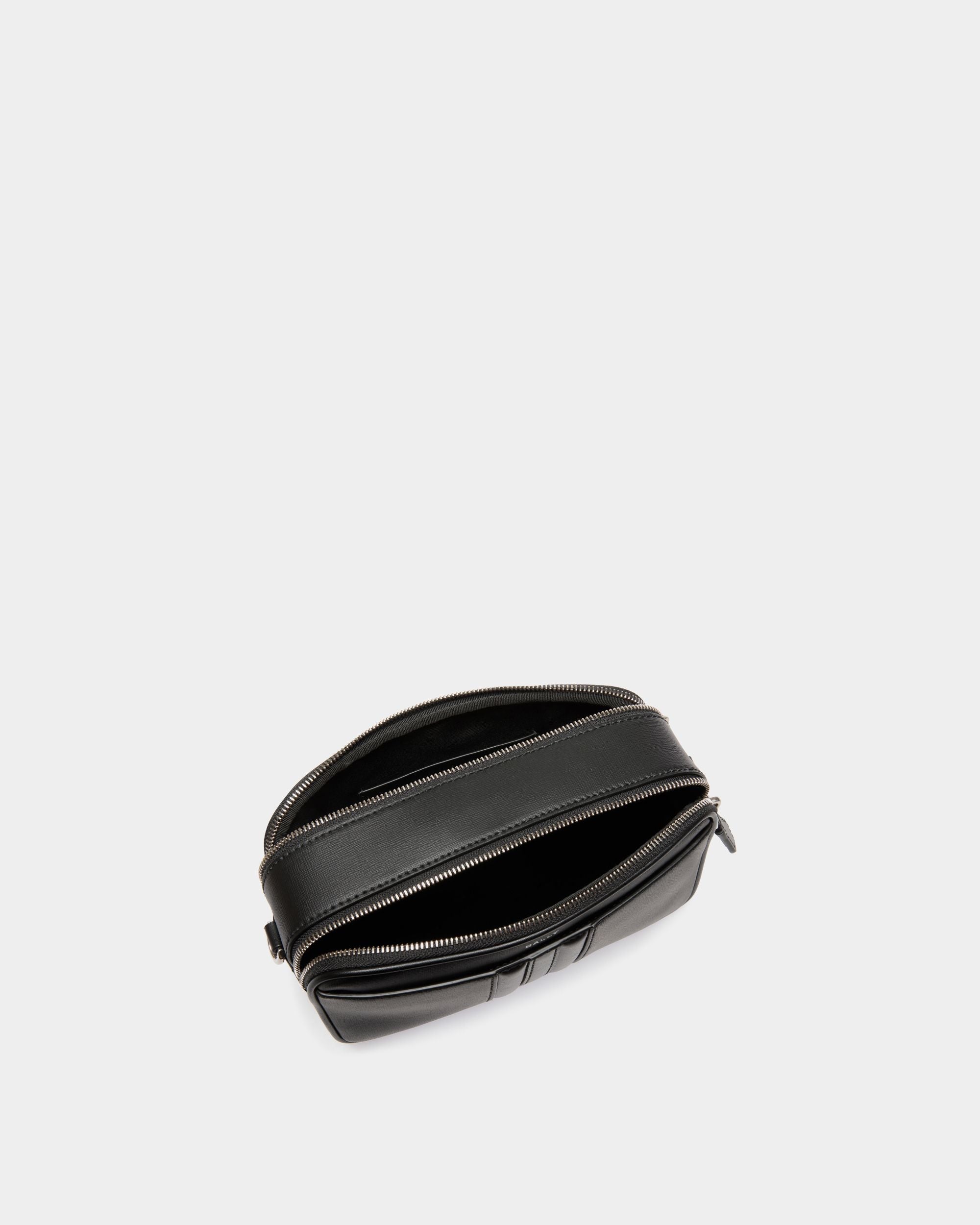 Bally Global - Mythos クロスボディバッグ ブラック 皮革繊維再生複合材 - ブラック