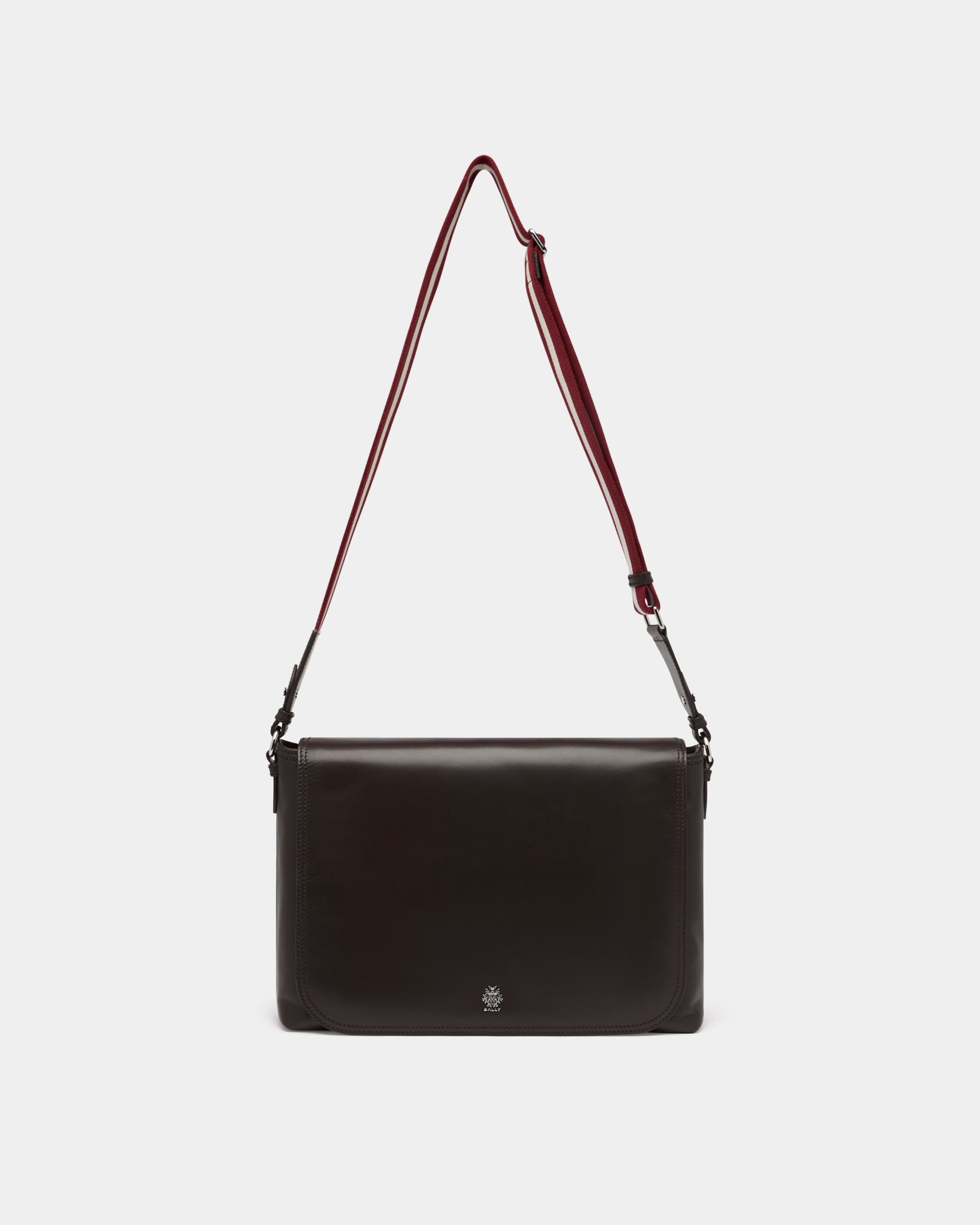 Bally Global - Ray Crossbody Bag in Chocolate Leather - Brown