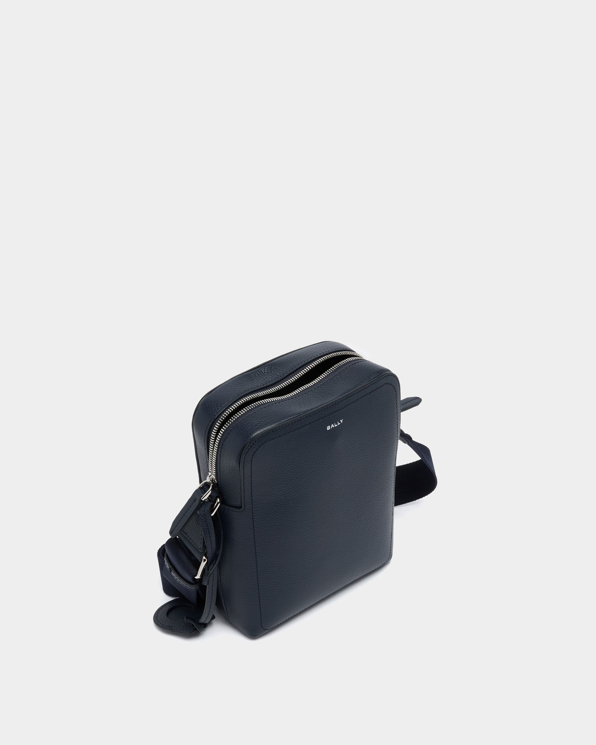 Bally Global - Capitol クロスボディバッグ ネイビーブルー グレインレザー - ブルー