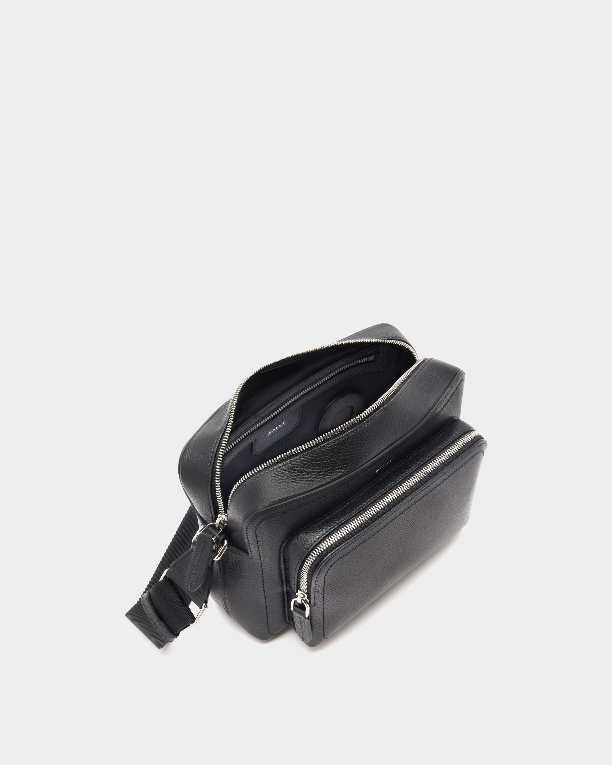 Bally Global - Capitol クロスボディバッグ ブラック グレインレザー - ブラック