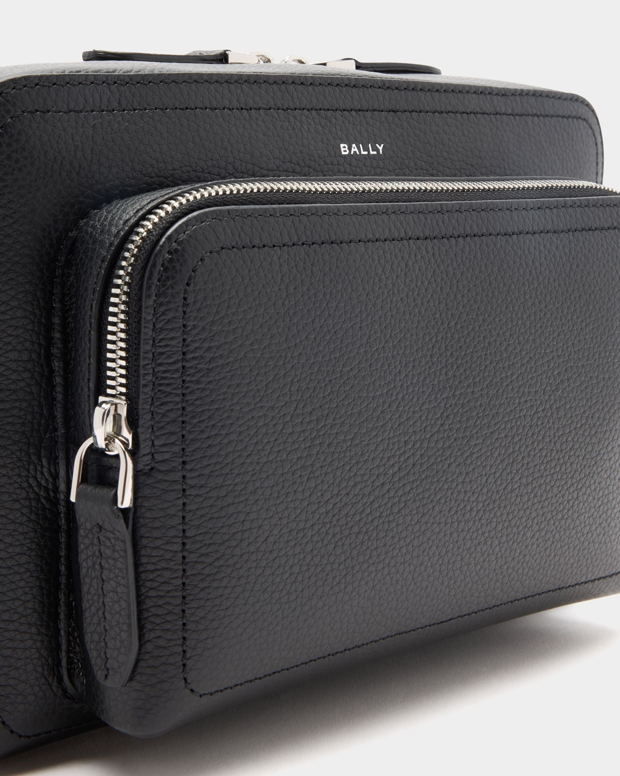 Bally Global - Capitol クロスボディバッグ ブラック グレインレザー - ブラック