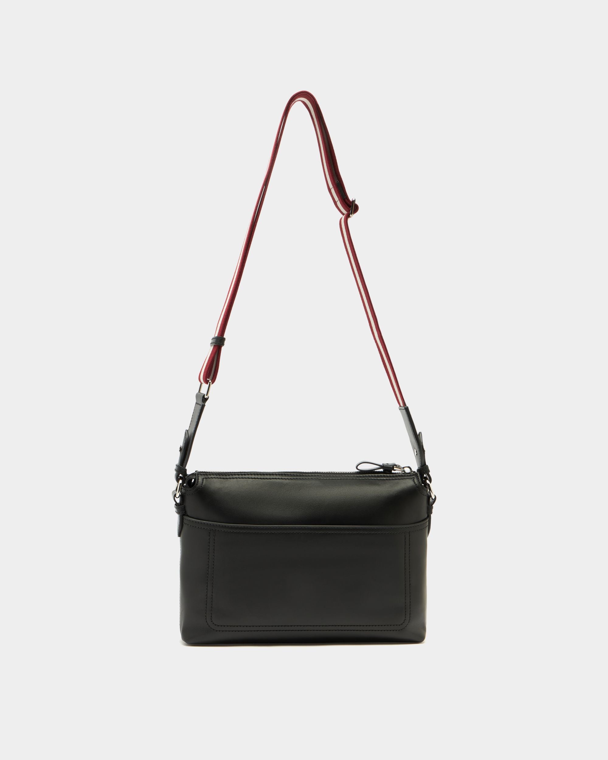 Bally Global - Ray Crossbody Bag in Black Leather - Black