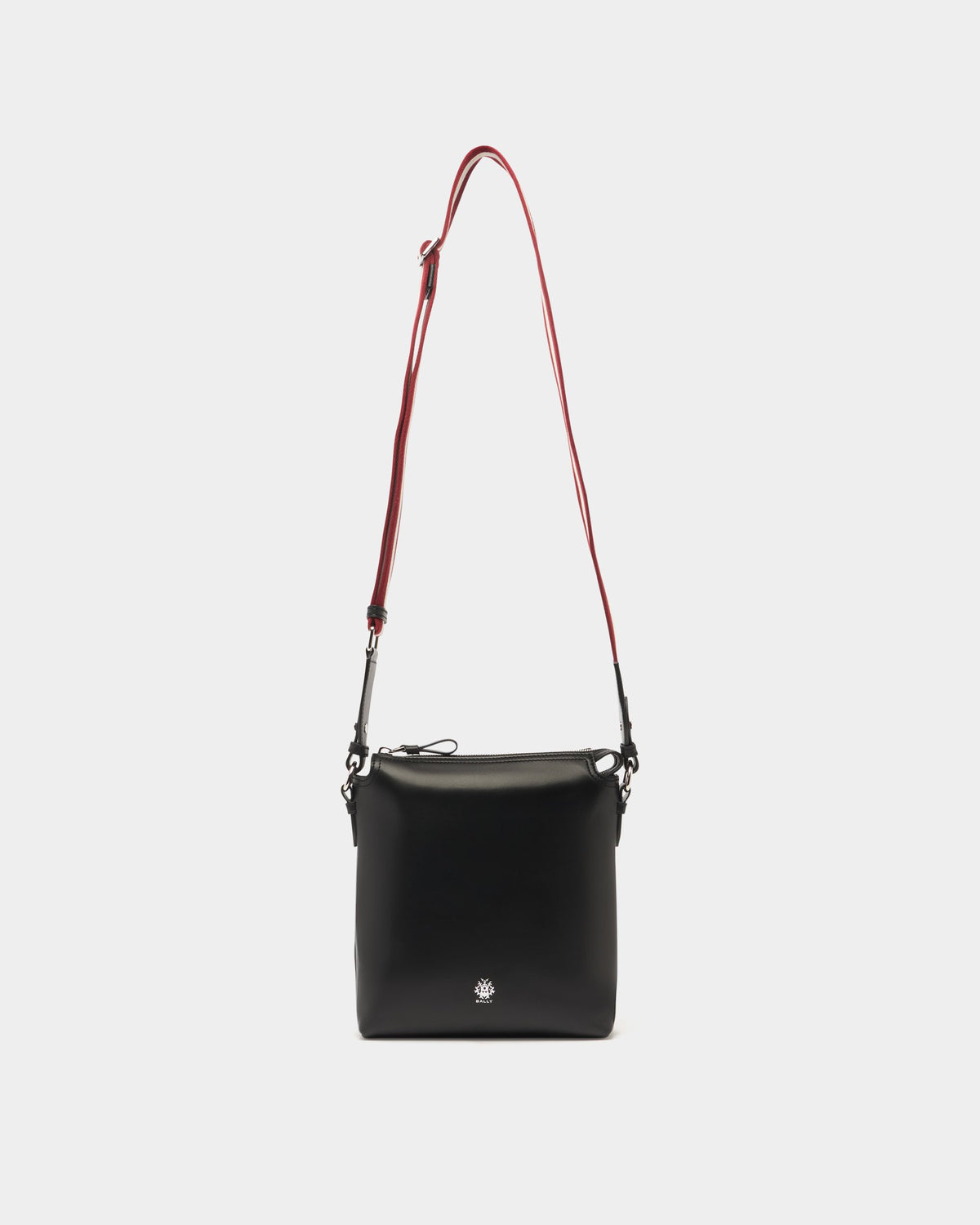 Bally Global - Ray Crossbody Bag in Black Leather - Black