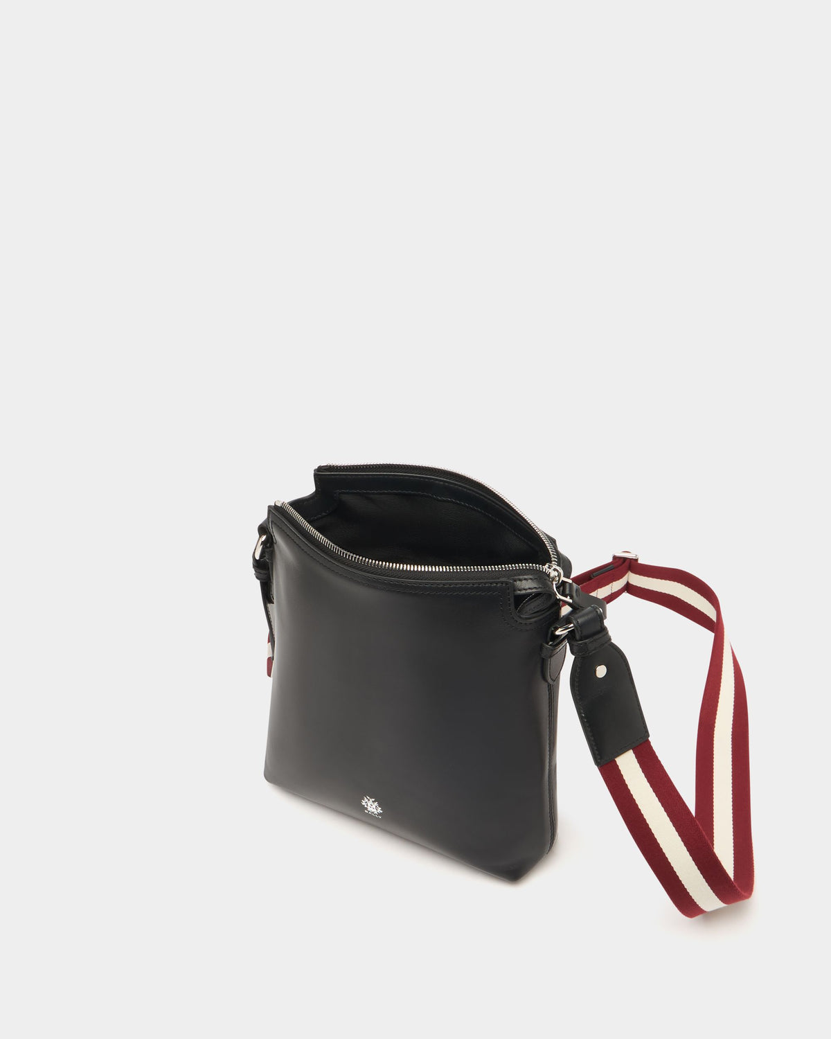 Bally Global - Ray Crossbody Bag in Black Leather - Black