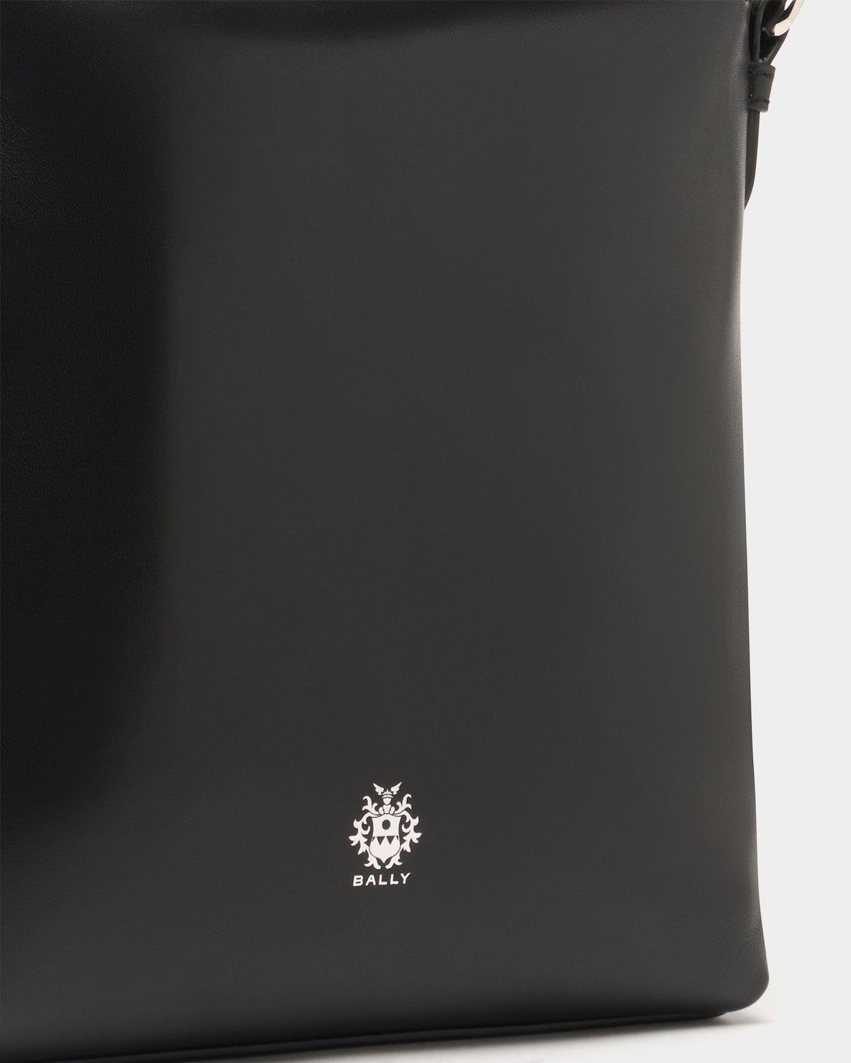 Bally Global - Ray Crossbody Bag in Black Leather - Black