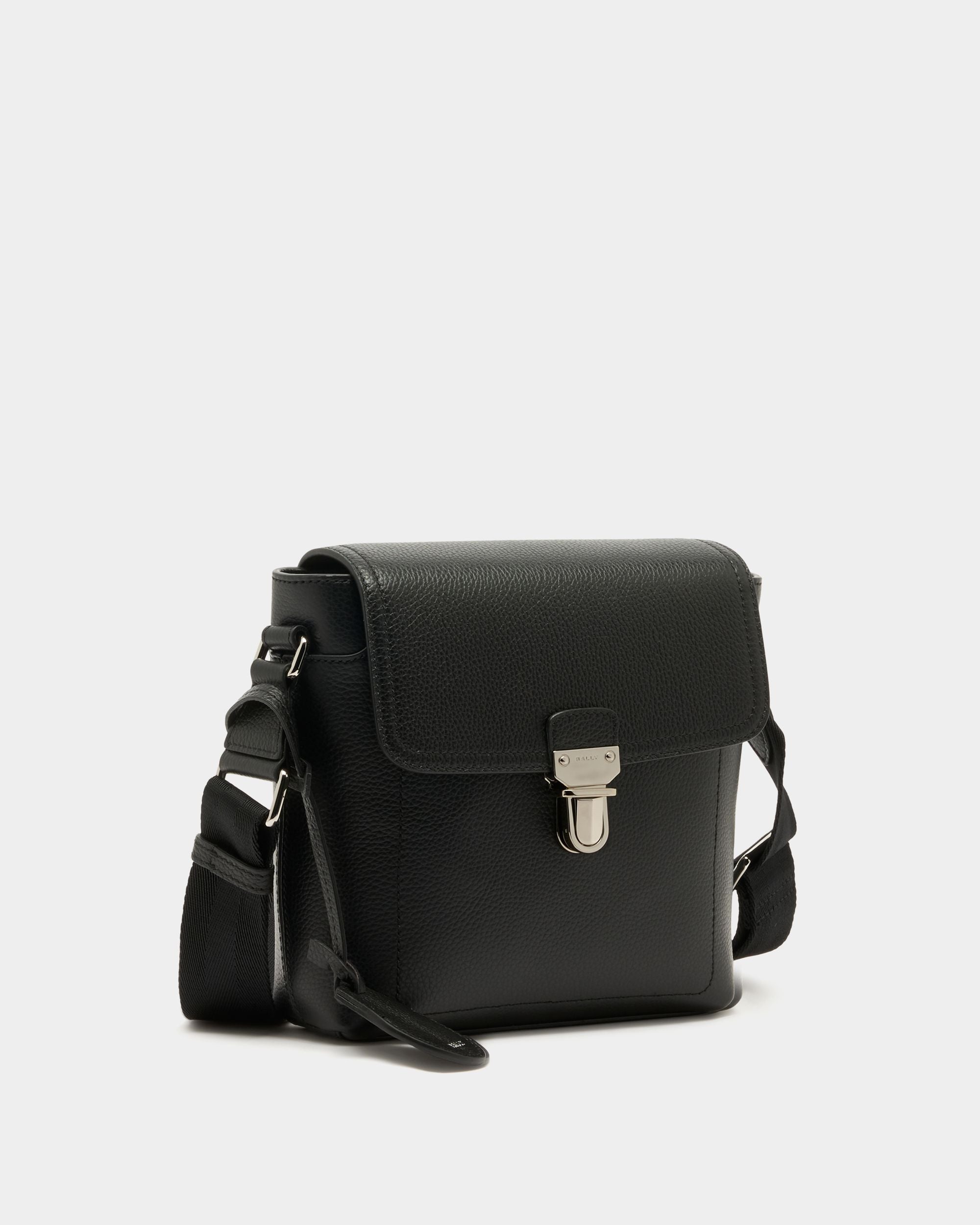 Bally Global - Capitol クロスボディバッグ ブラック グレインレザー - ブラック