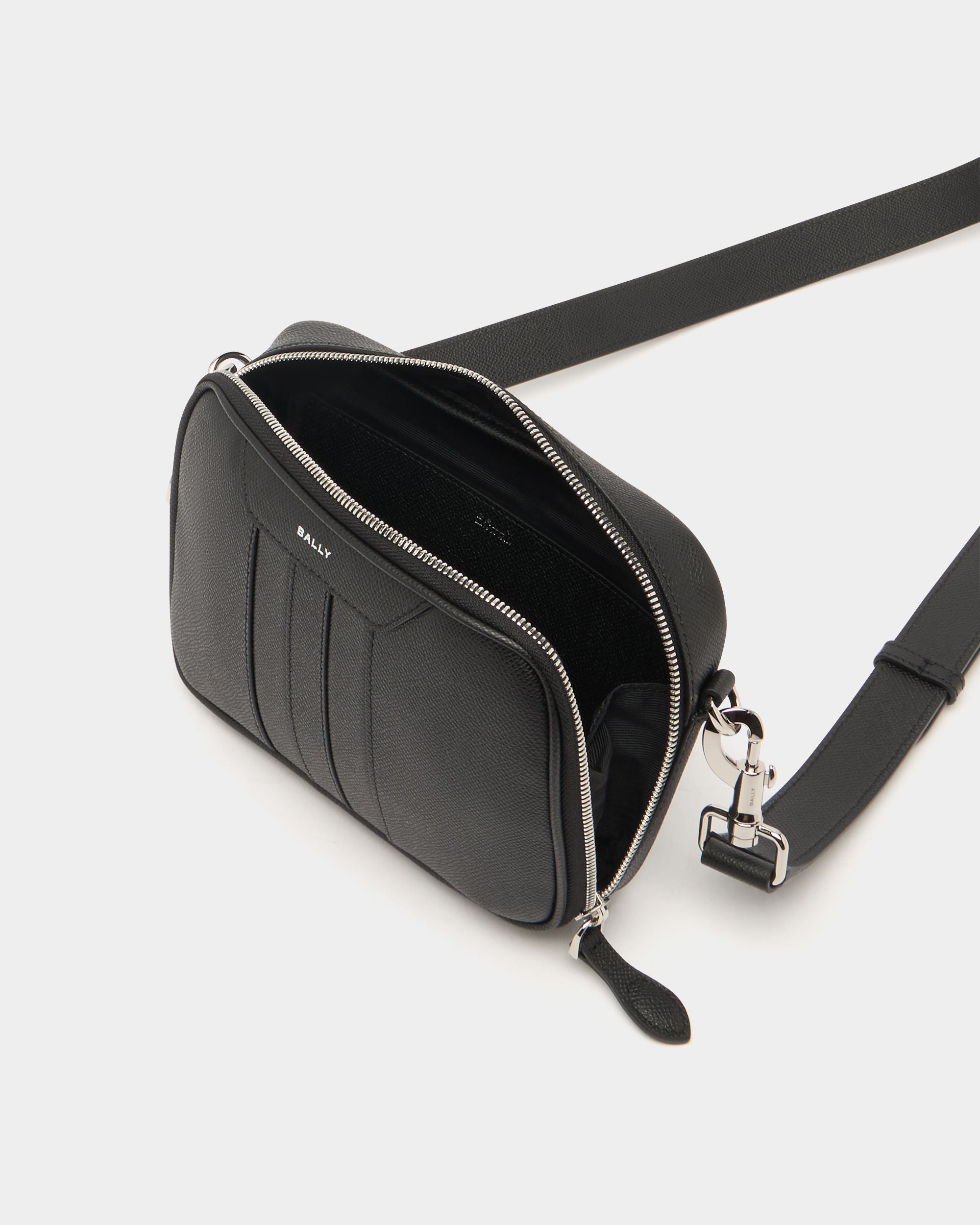 Bally Global - Beckett クロスボディ バッグブラックレザー - ブラック