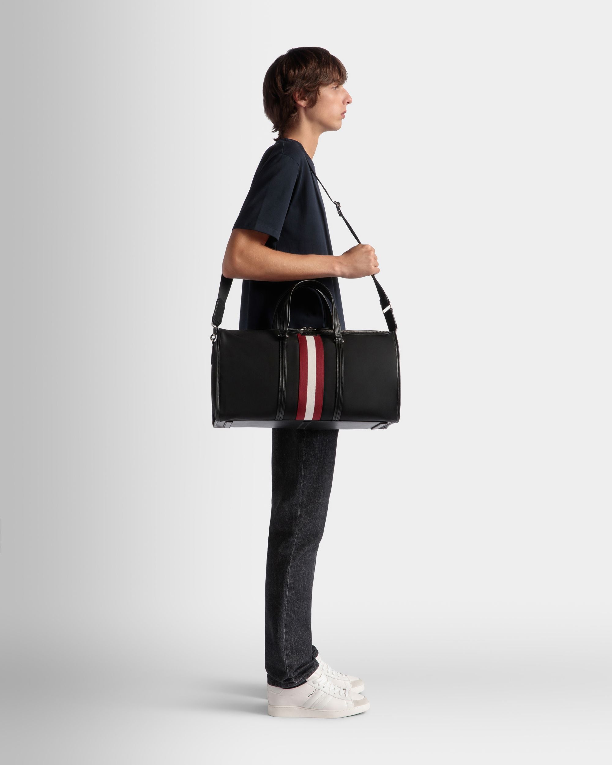 Bally Global - Code ウィークエンドバッグ ブラック ナイロン - ブラック