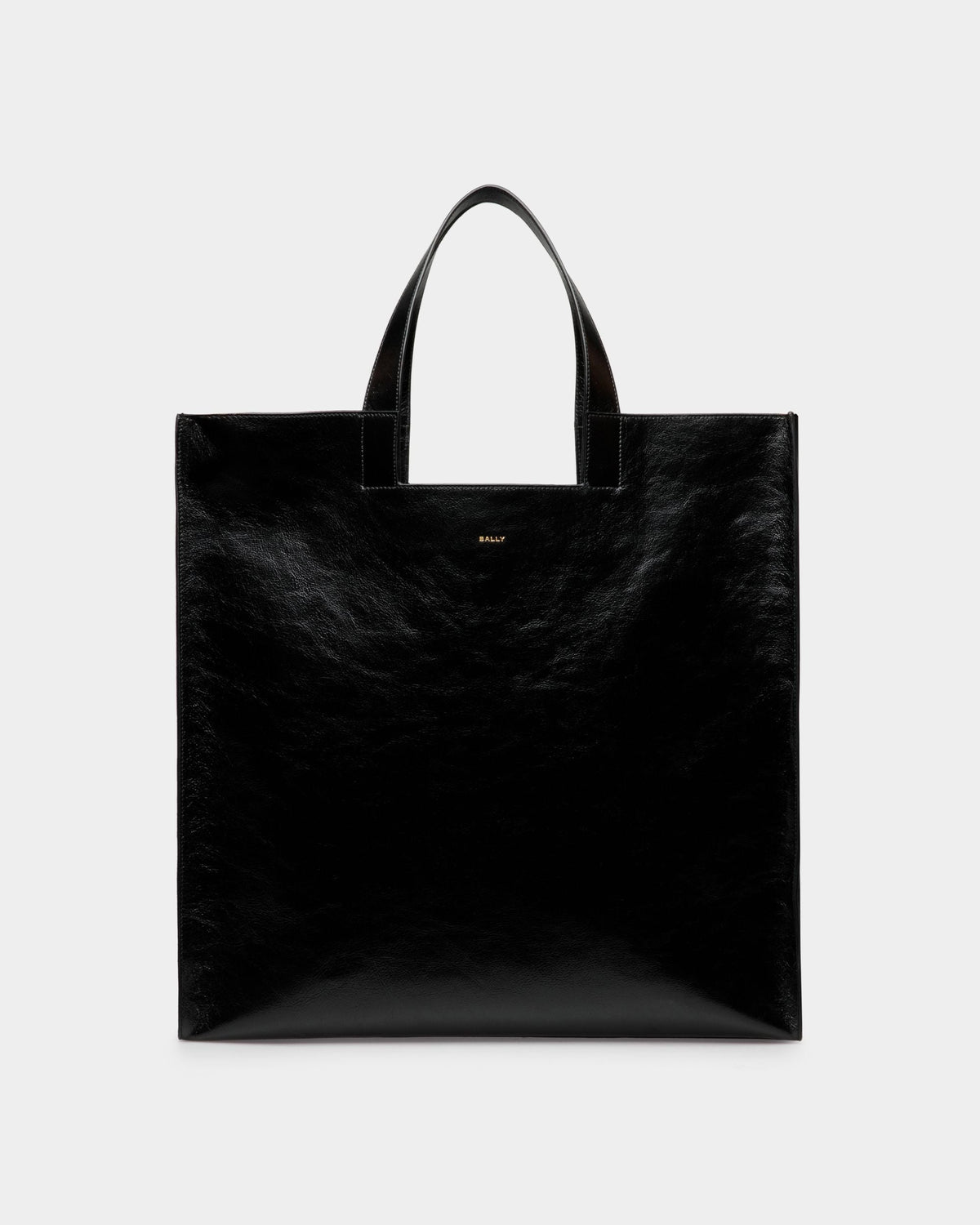 Bally Global - Easy Bally トートバッグ ブラック レザー - ブラック
