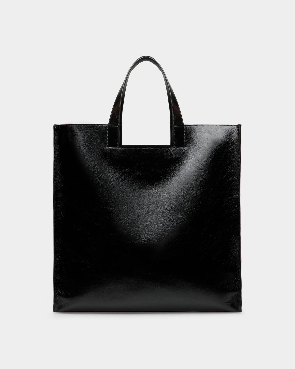 Bally Global - Easy Bally トートバッグ ブラック レザー - ブラック