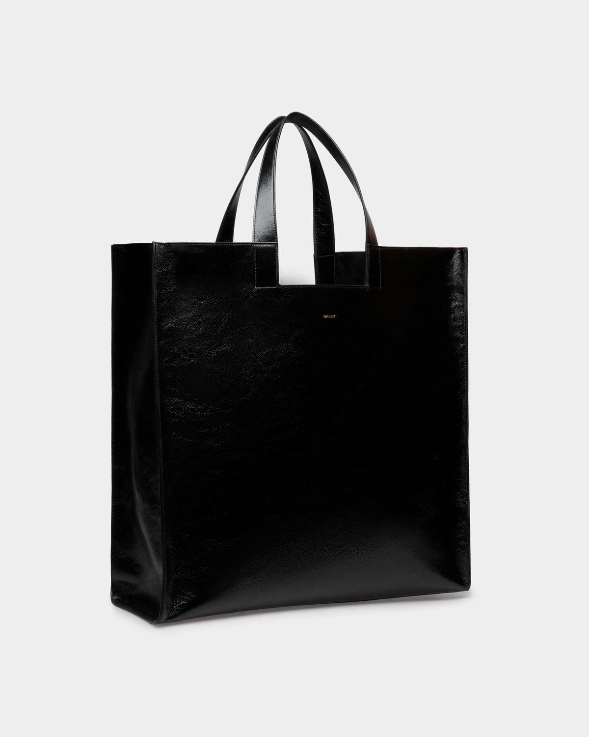 Bally Global - Easy Bally トートバッグ ブラック レザー - ブラック