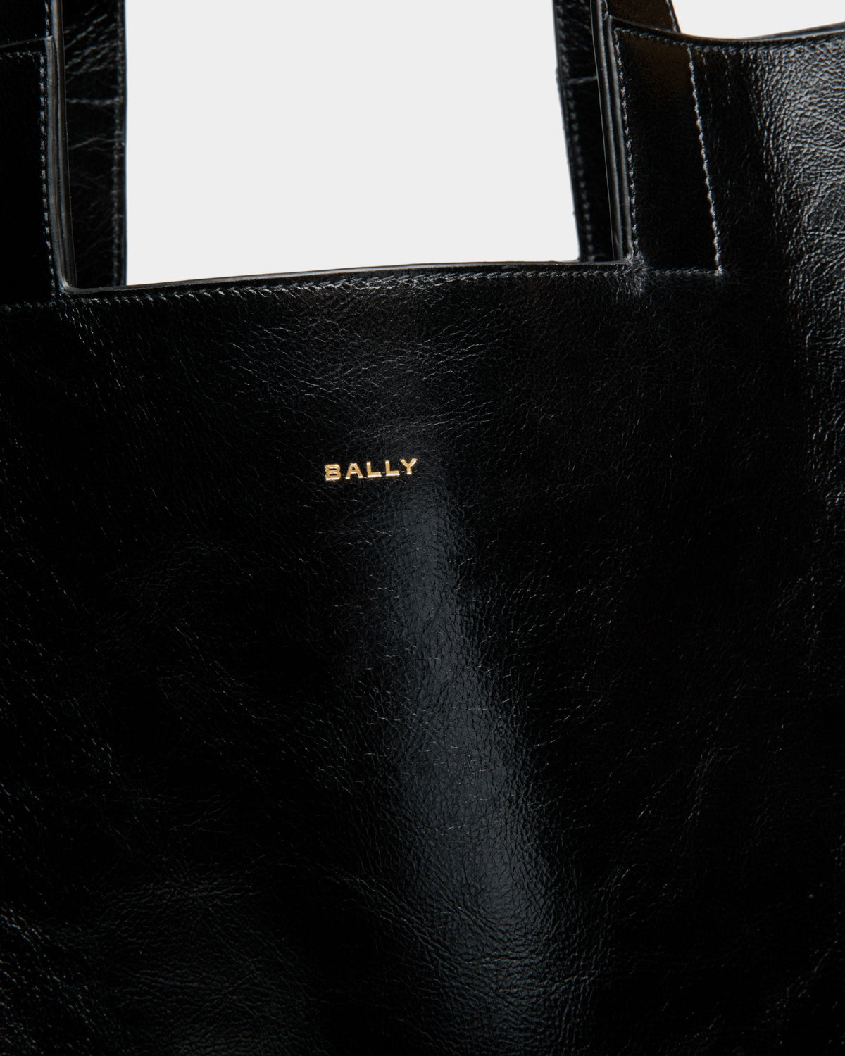 Bally Global - Easy Bally トートバッグ ブラック レザー - ブラック