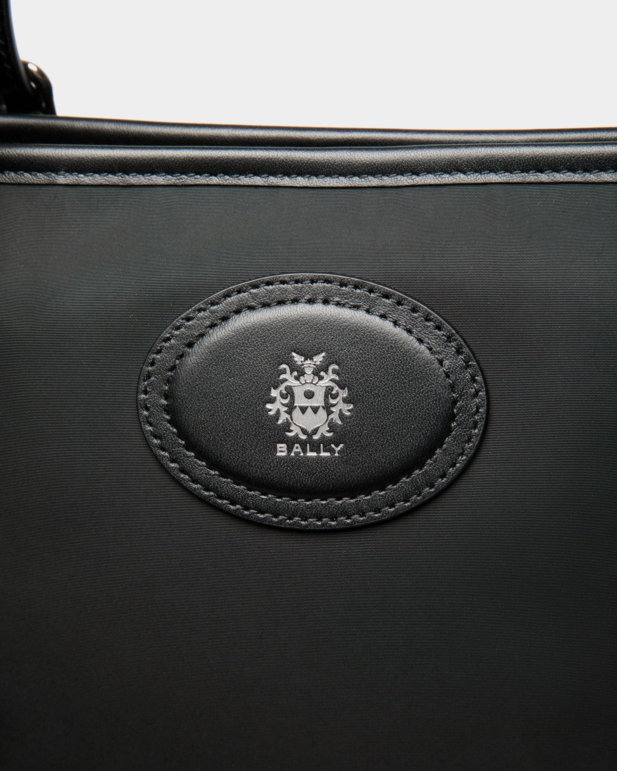 Bally Global - B-Light Tote in Black Nylon and Leather - Black