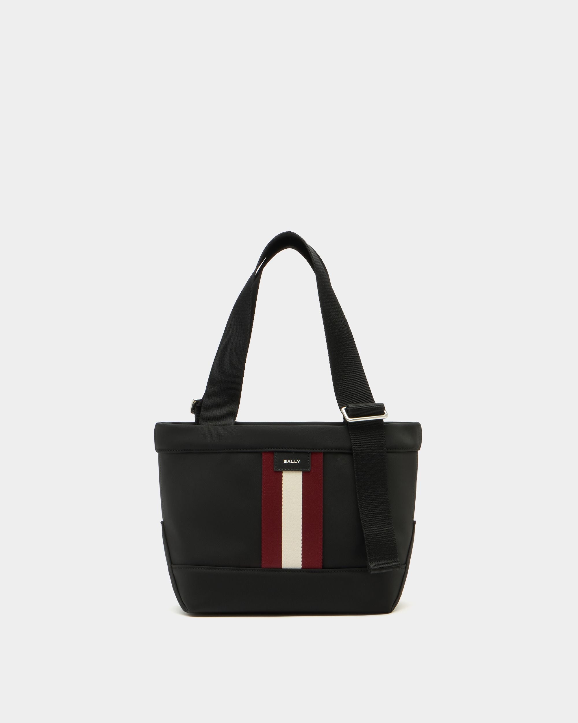 Bally Global - Code Tote Bag in Black Nylon - Black