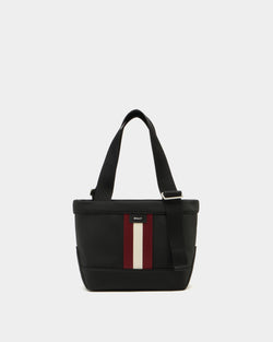 Code Tote Bag in Black Nylon