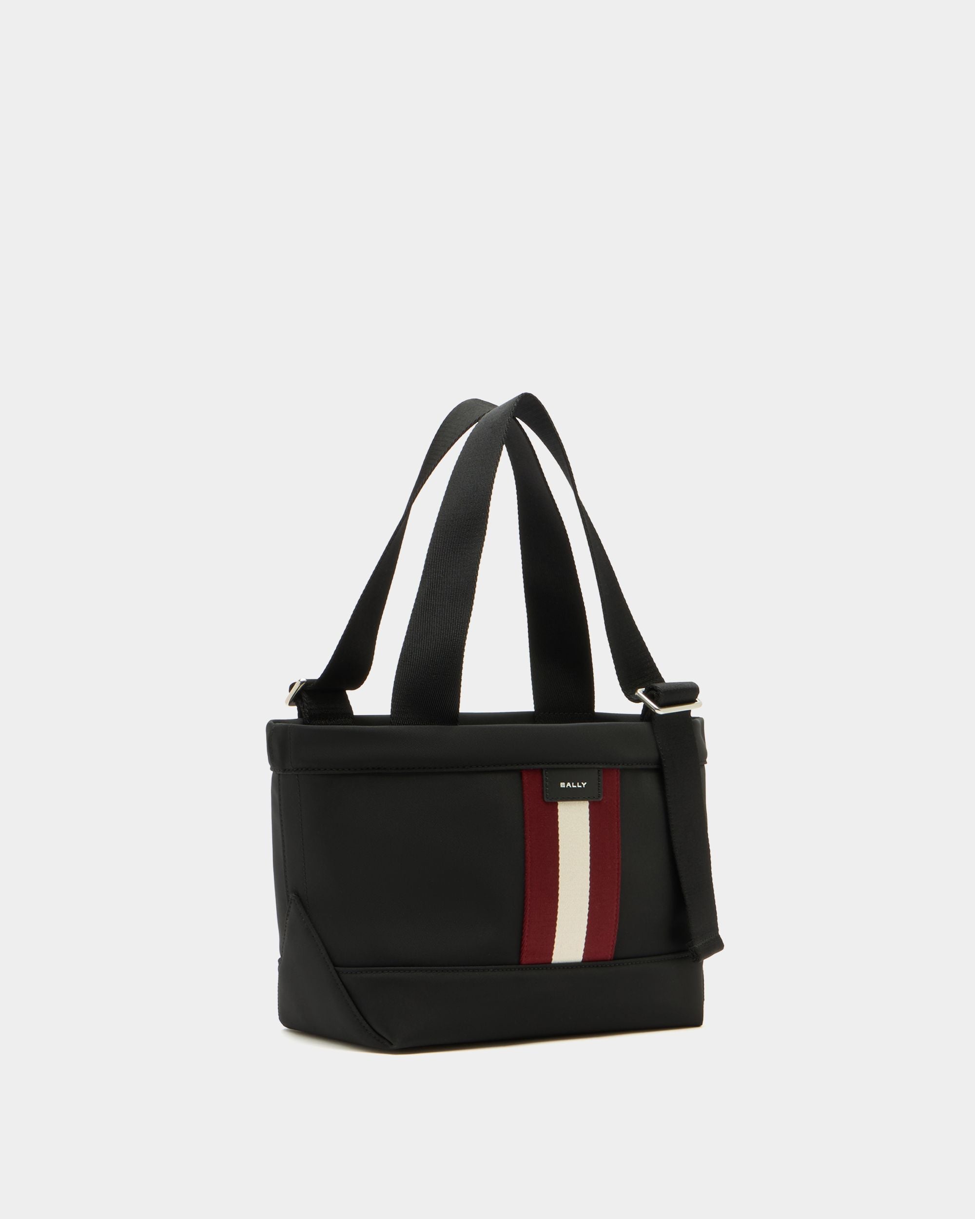 Bally Global - Code Tote Bag in Black Nylon - Black