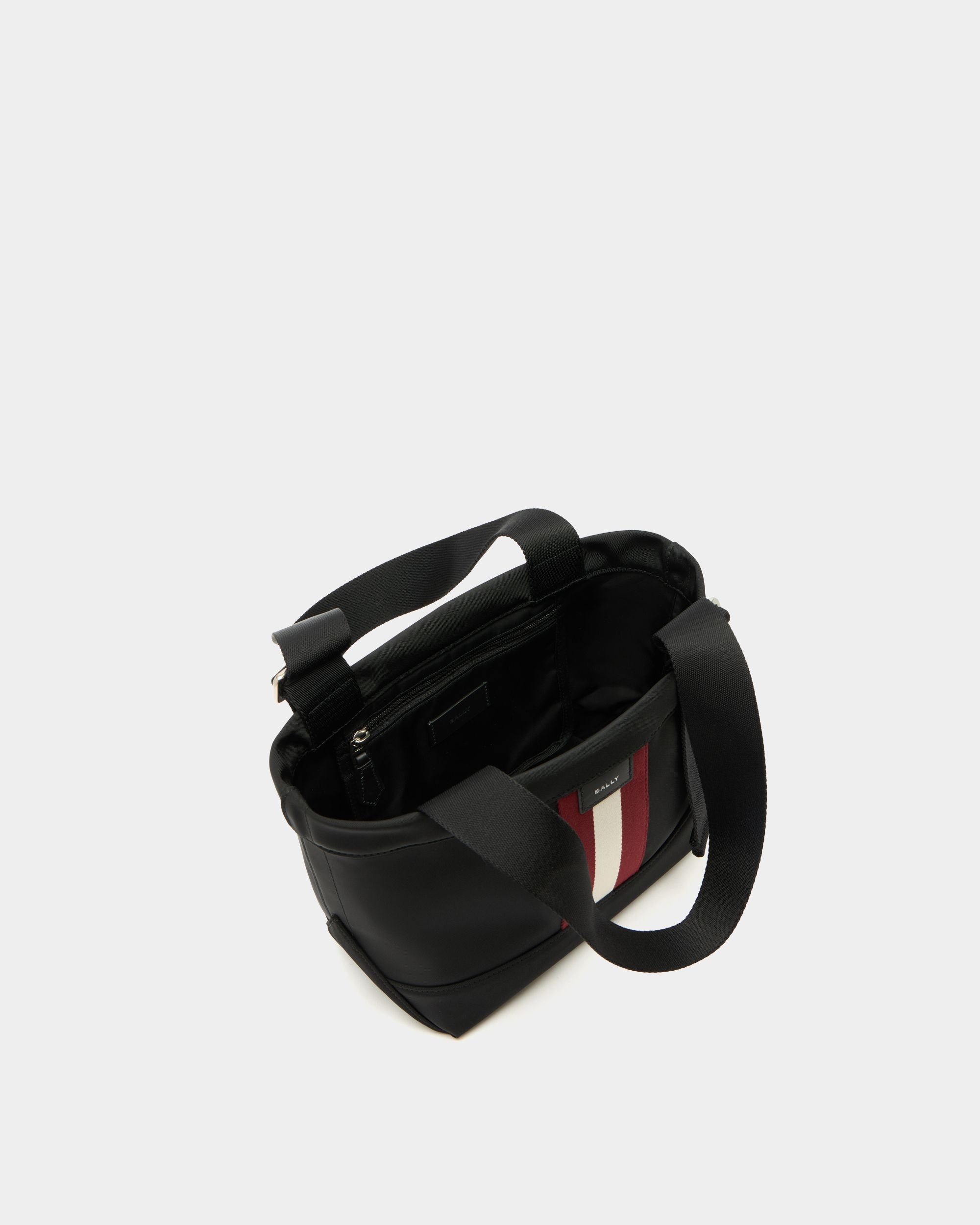 Bally Global - Code Tote Bag in Black Nylon - Black