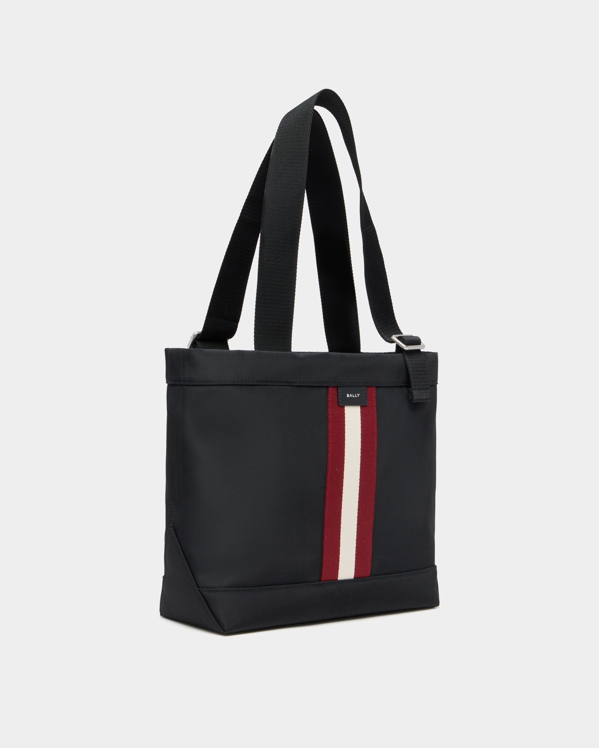 Bally Global - Code トートバッグ ブラックナイロン - ブラック