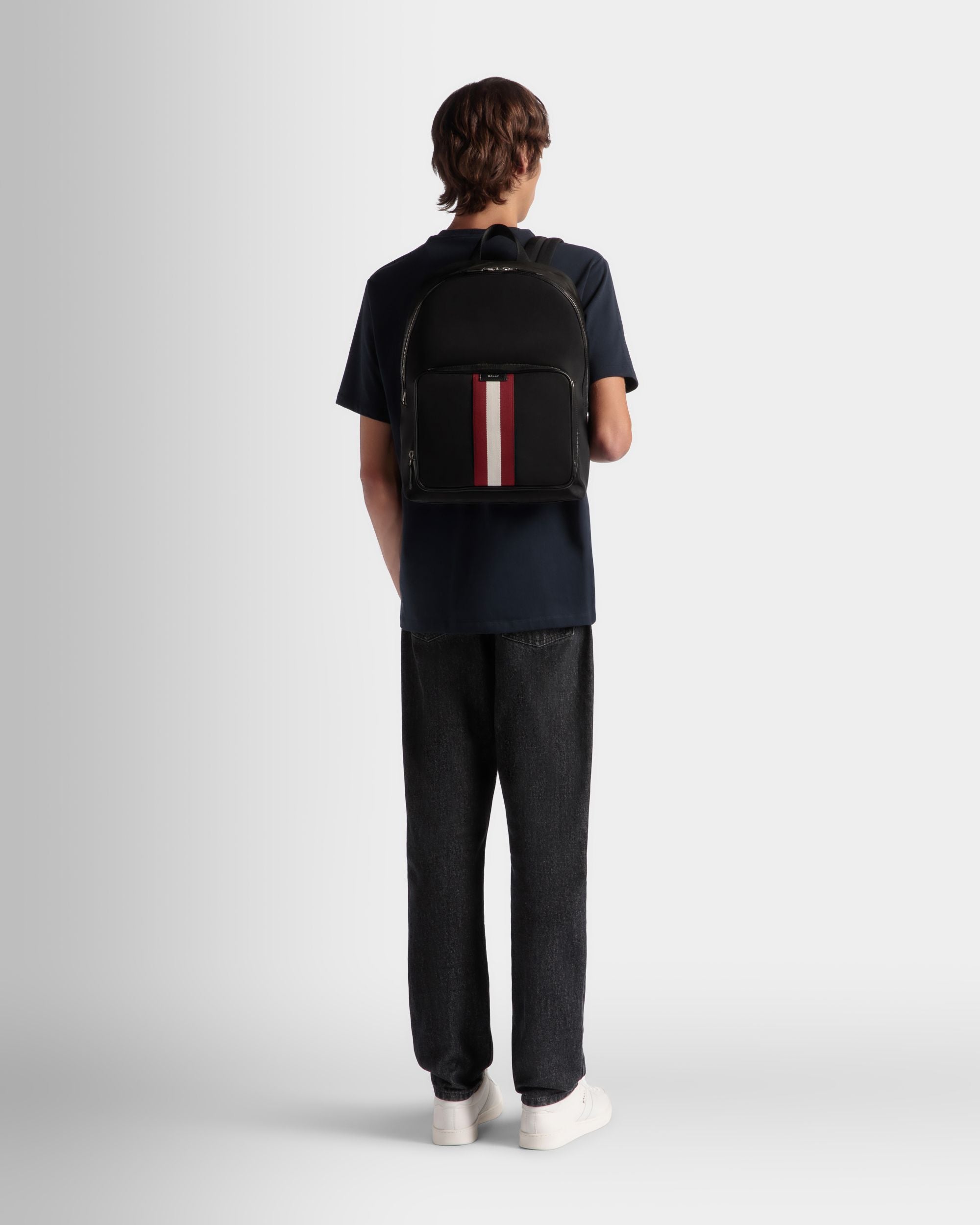 Bally Global - Code バックパック ブラック ナイロン - ブラック